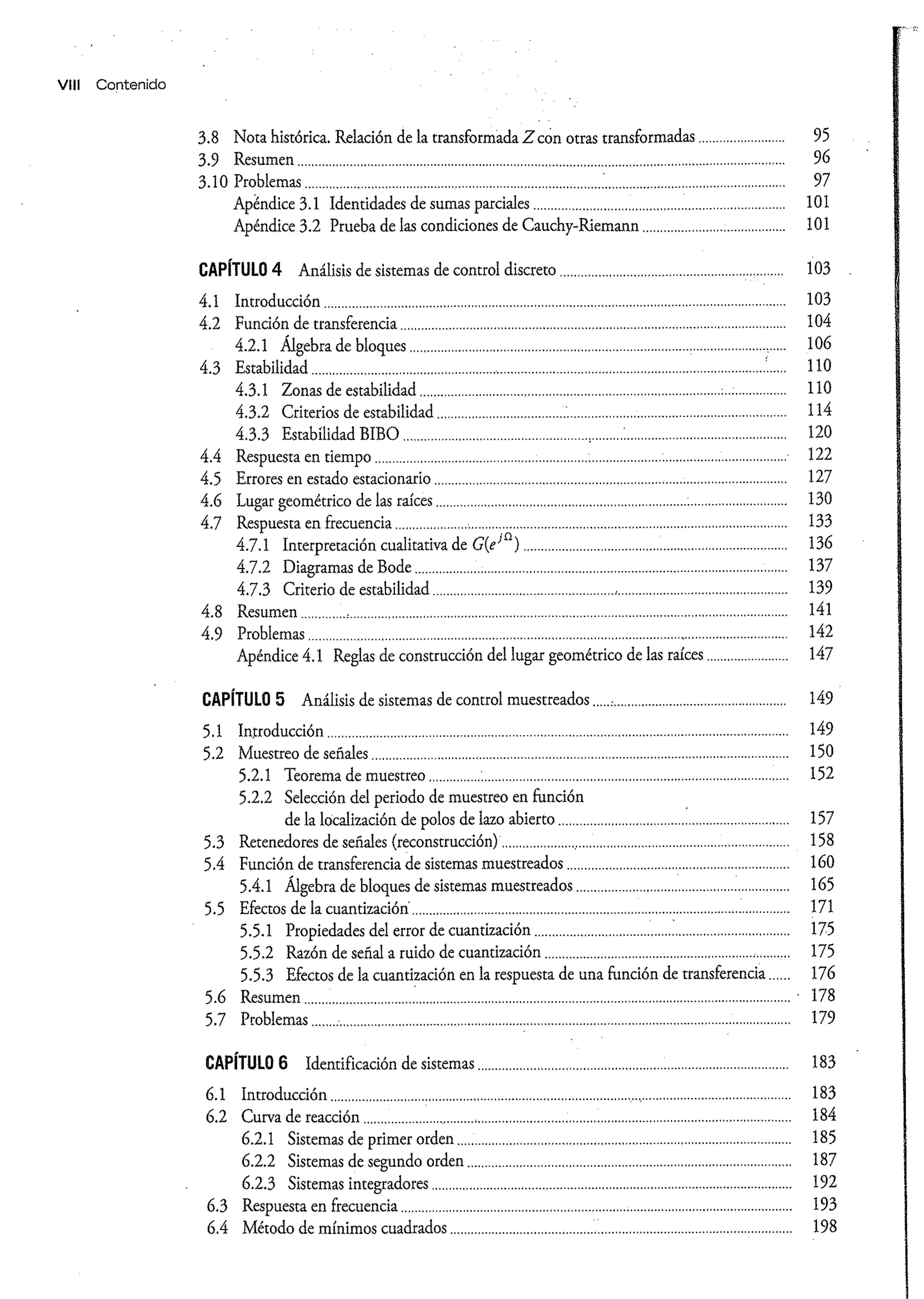 Análisis y Diseño de Sistemas de Control Digital por Ricardo Fernandez del Busto y Ezeta