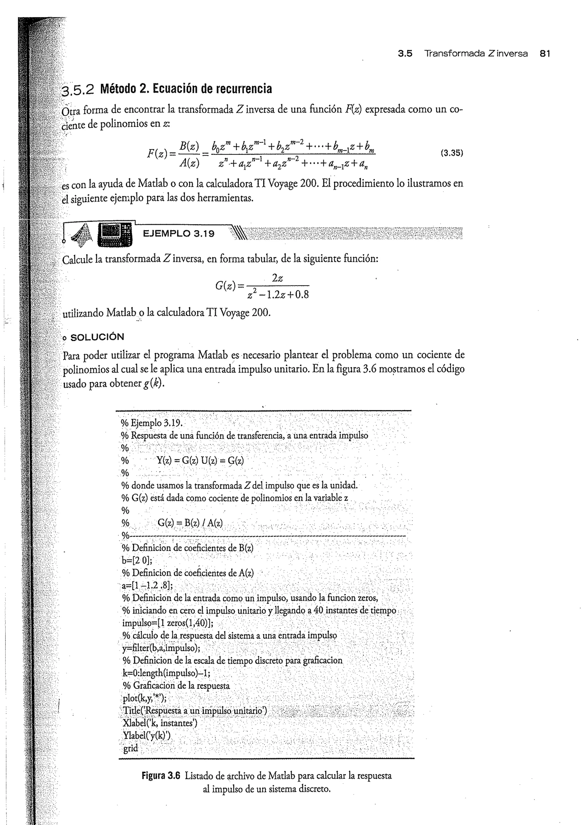 Análisis y Diseño de Sistemas de Control Digital por Ricardo Fernandez del Busto y Ezeta