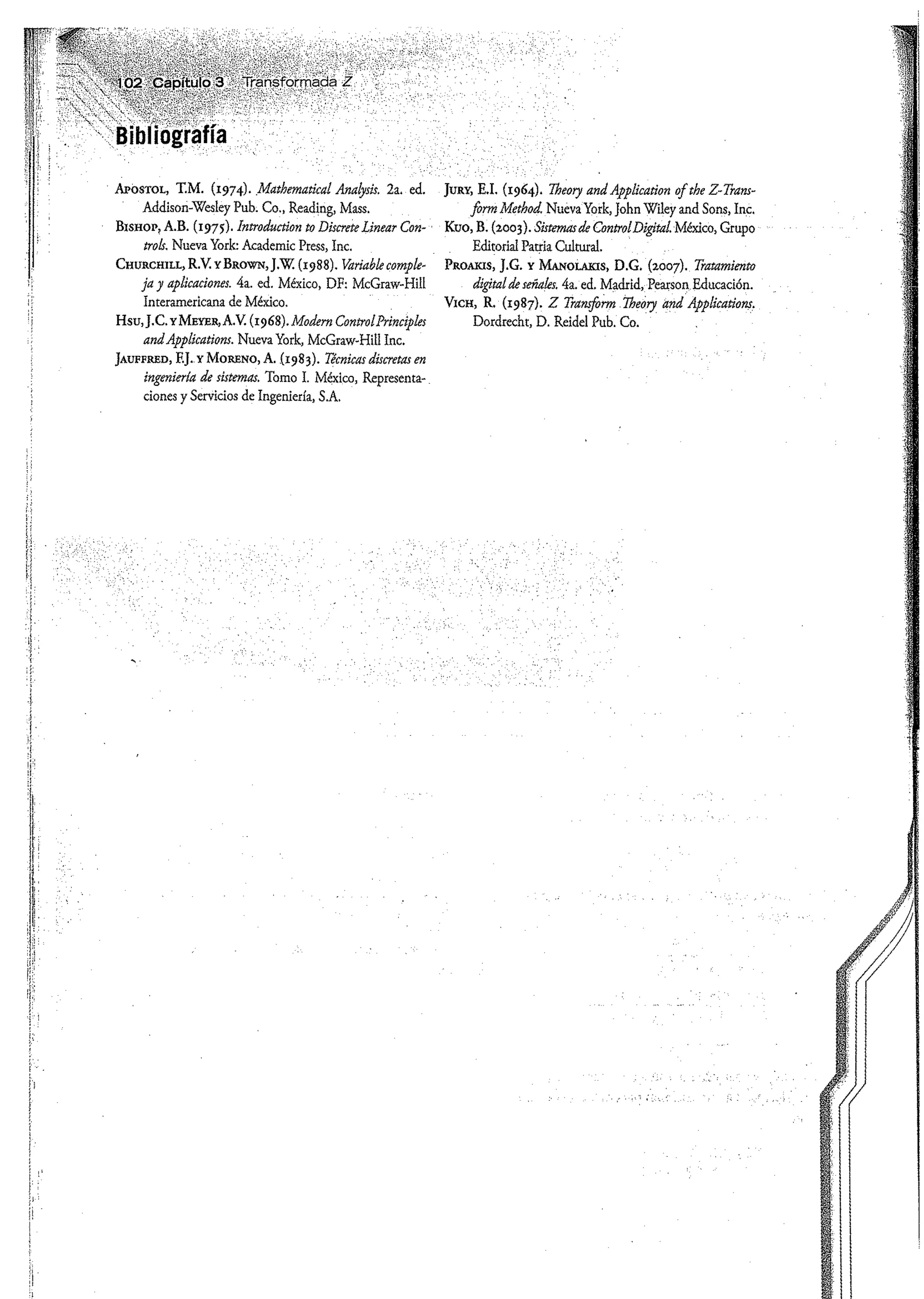 Análisis y Diseño de Sistemas de Control Digital por Ricardo Fernandez del Busto y Ezeta