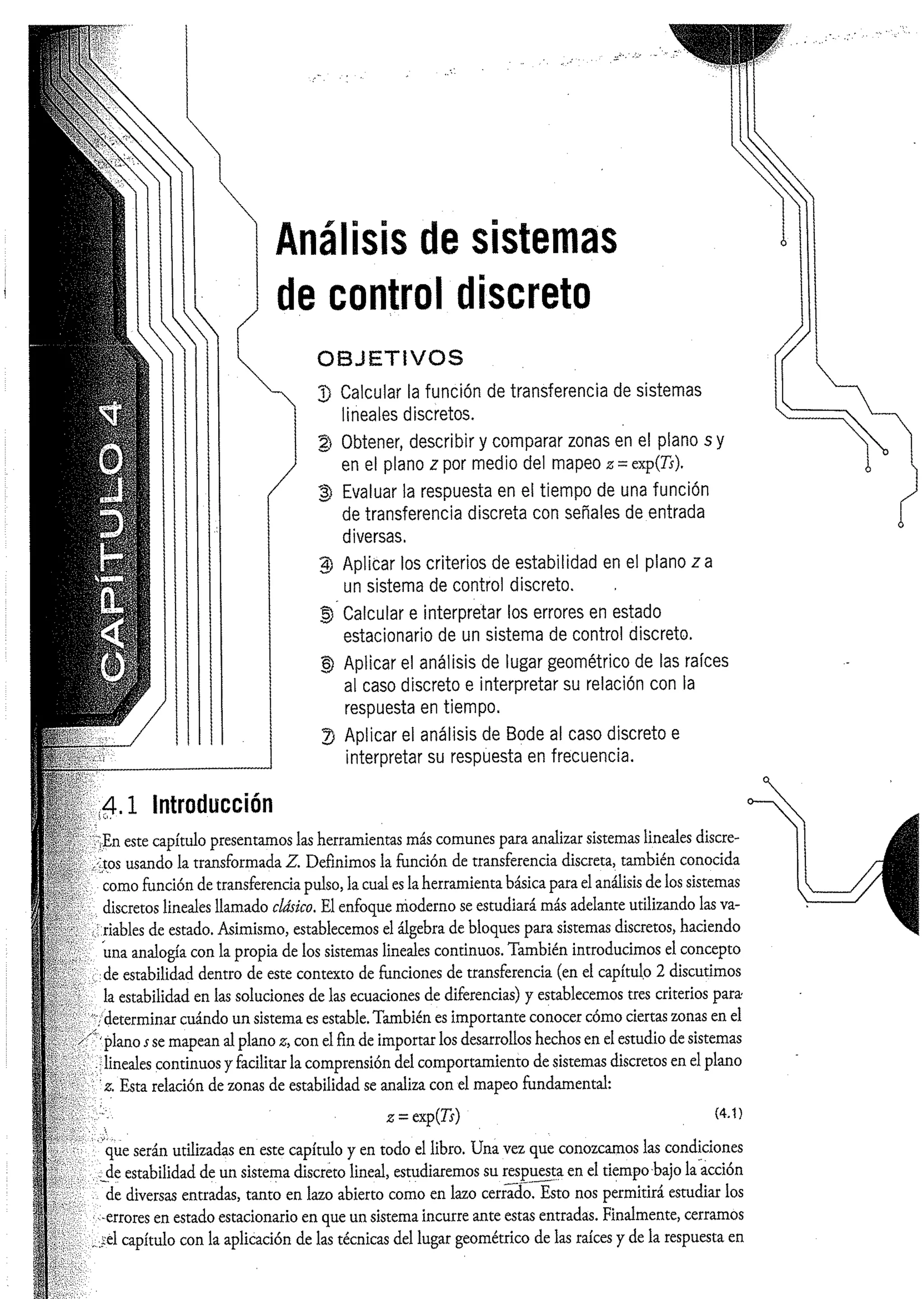 Análisis y Diseño de Sistemas de Control Digital por Ricardo Fernandez del Busto y Ezeta
