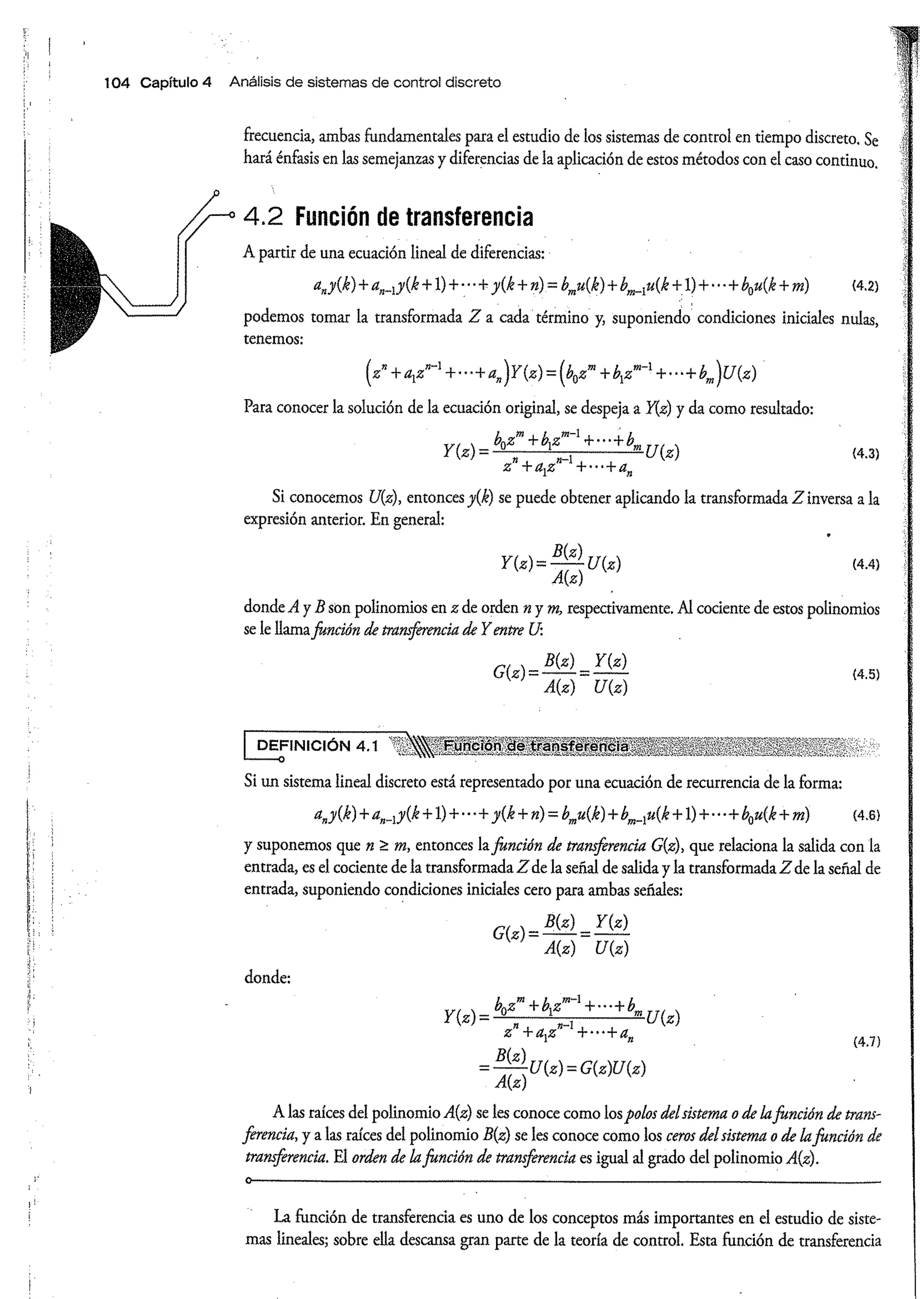 Análisis y Diseño de Sistemas de Control Digital por Ricardo Fernandez del Busto y Ezeta