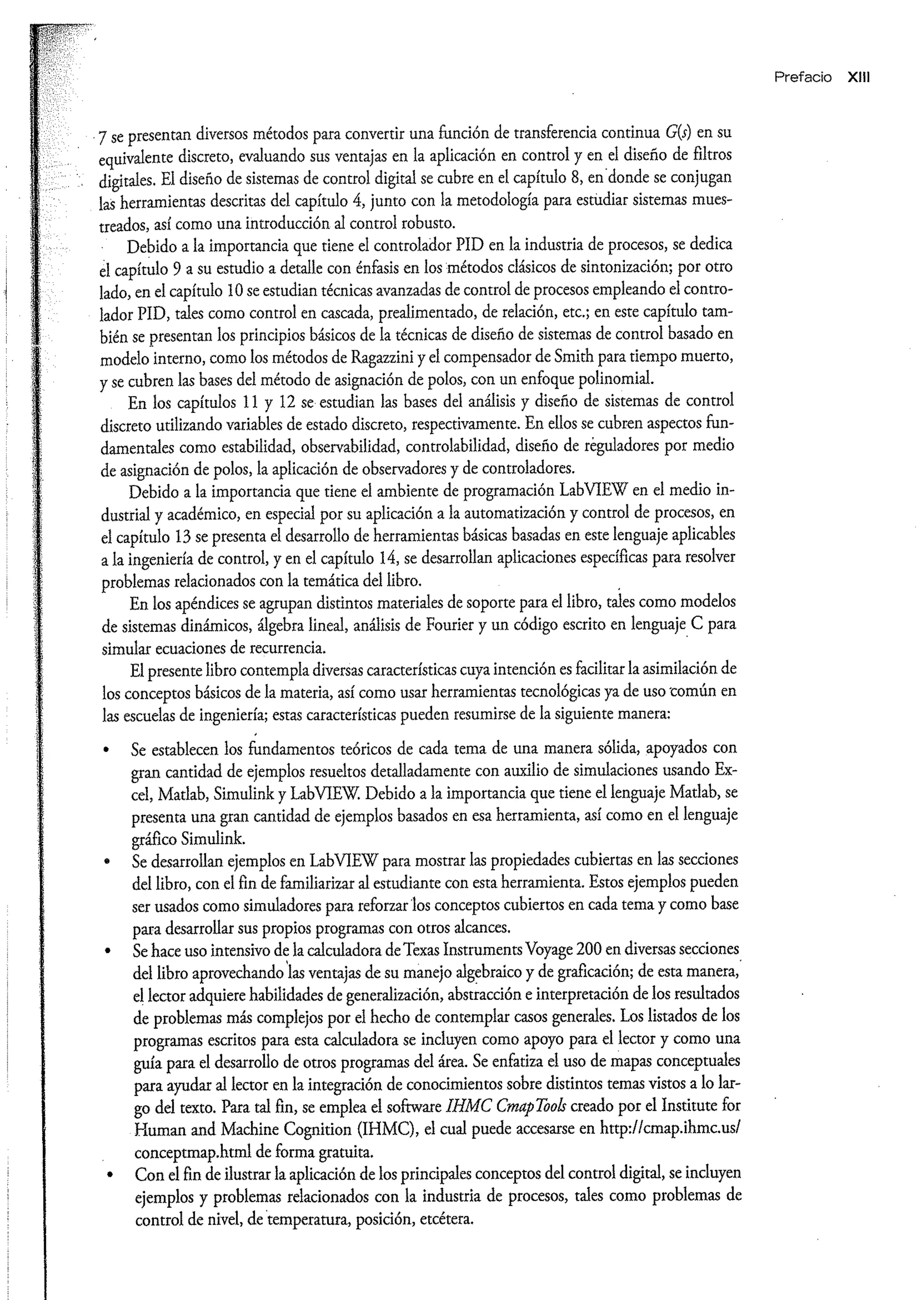 Análisis y Diseño de Sistemas de Control Digital por Ricardo Fernandez del Busto y Ezeta