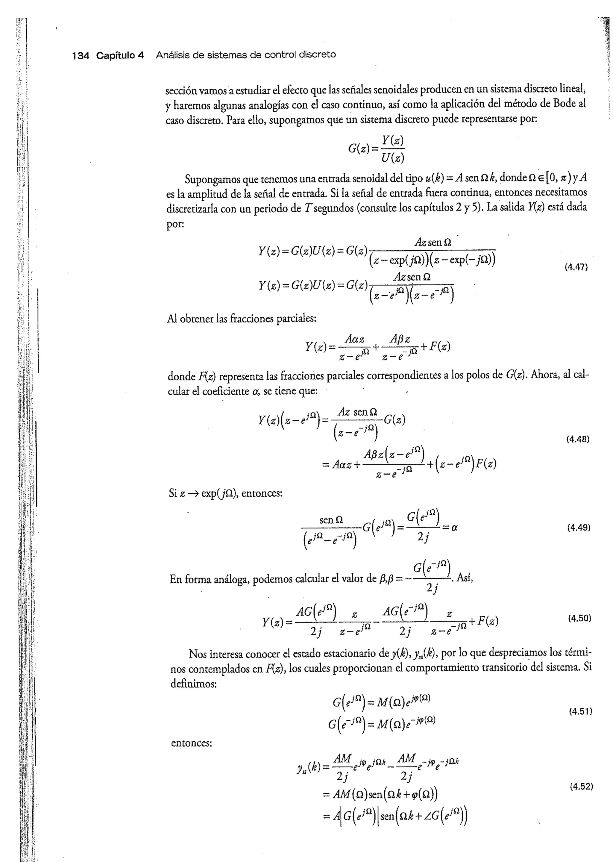 Análisis y Diseño de Sistemas de Control Digital por Ricardo Fernandez del Busto y Ezeta