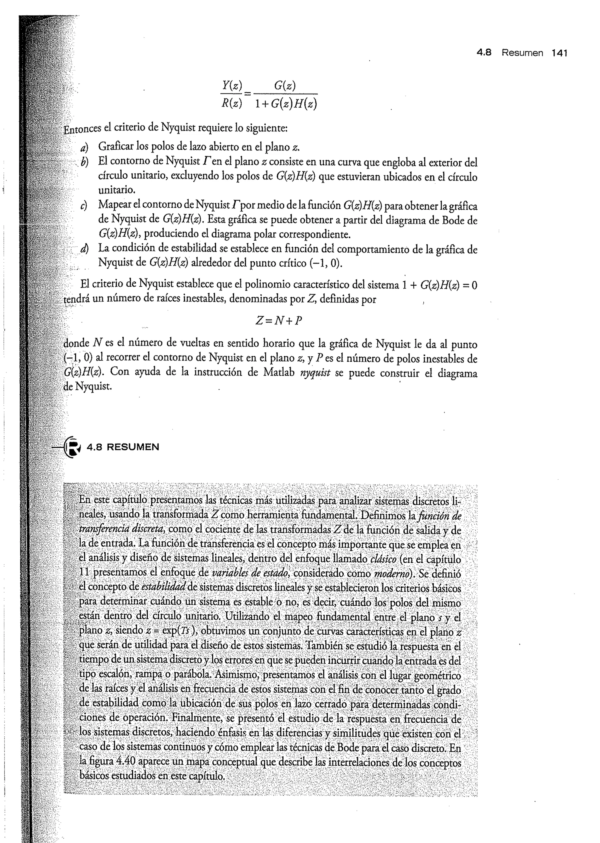 Análisis y Diseño de Sistemas de Control Digital por Ricardo Fernandez del Busto y Ezeta