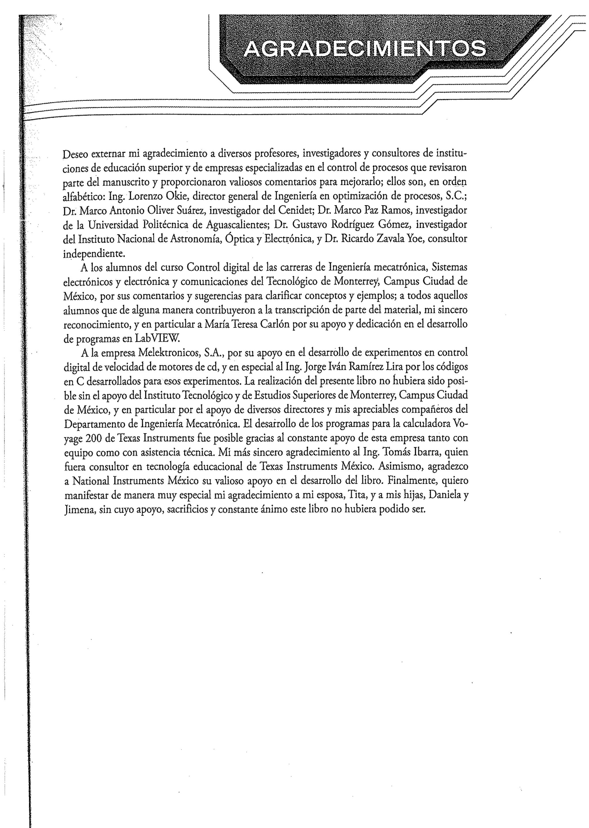 Análisis y Diseño de Sistemas de Control Digital por Ricardo Fernandez del Busto y Ezeta