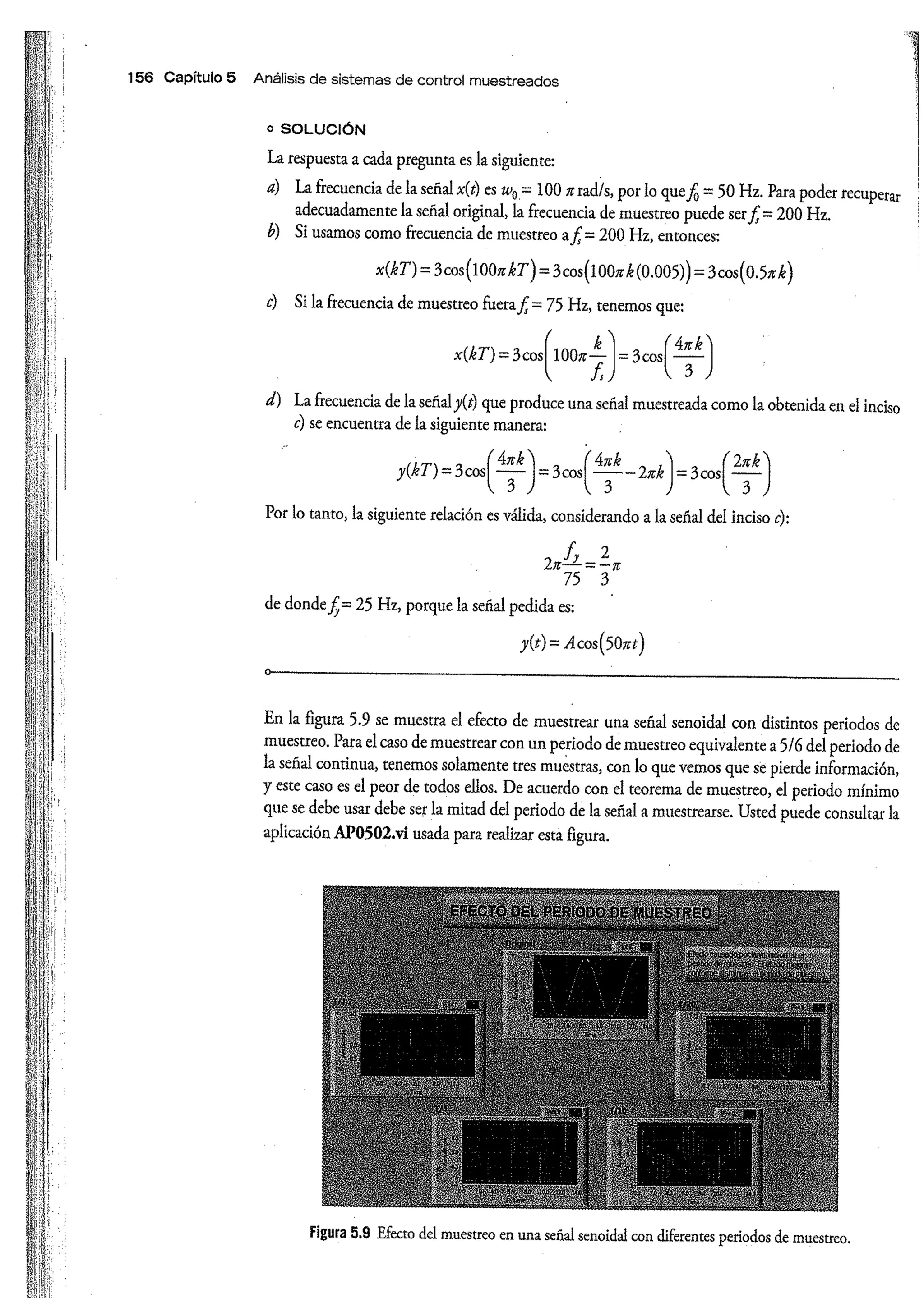 Análisis y Diseño de Sistemas de Control Digital por Ricardo Fernandez del Busto y Ezeta