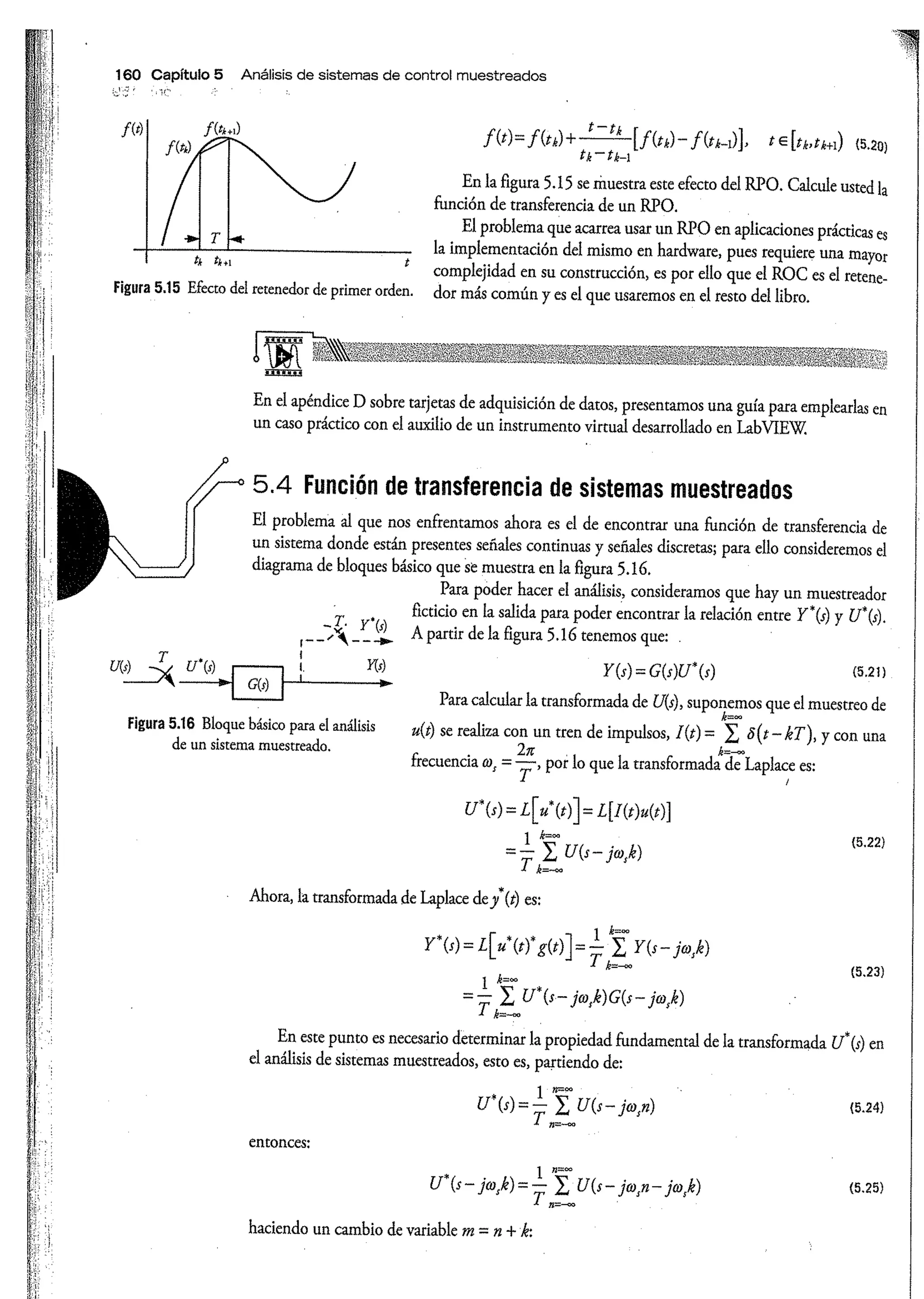 Análisis y Diseño de Sistemas de Control Digital por Ricardo Fernandez del Busto y Ezeta