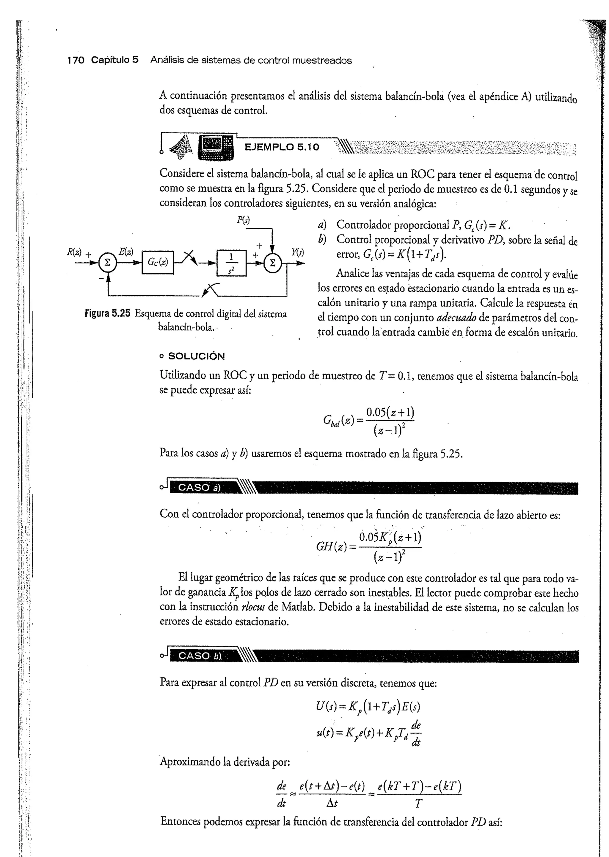 Análisis y Diseño de Sistemas de Control Digital por Ricardo Fernandez del Busto y Ezeta