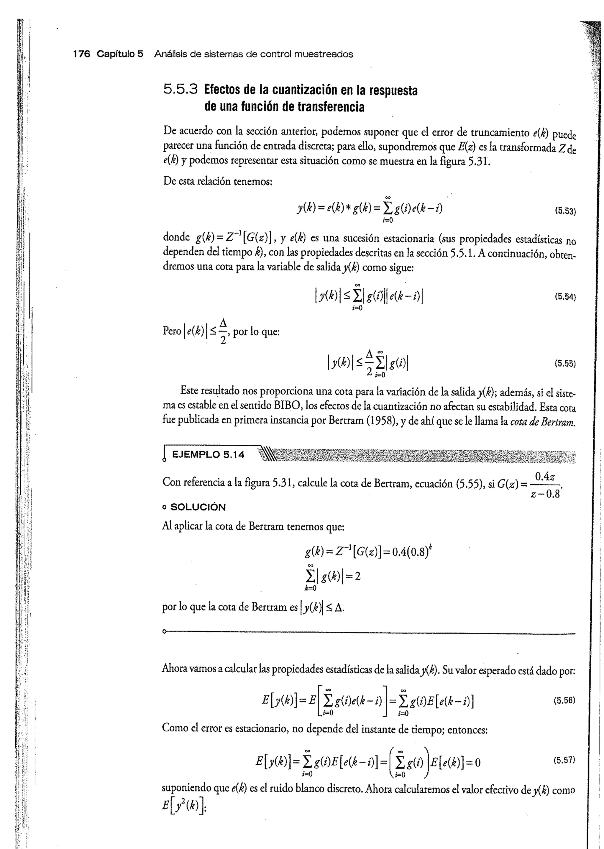 Análisis y Diseño de Sistemas de Control Digital por Ricardo Fernandez del Busto y Ezeta