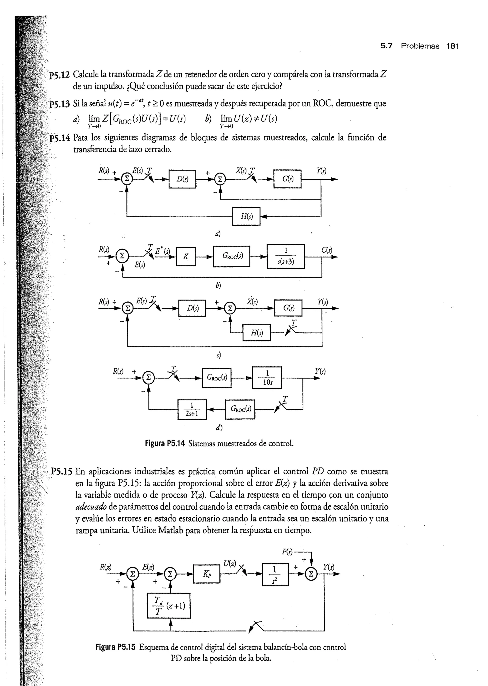 Análisis y Diseño de Sistemas de Control Digital por Ricardo Fernandez del Busto y Ezeta