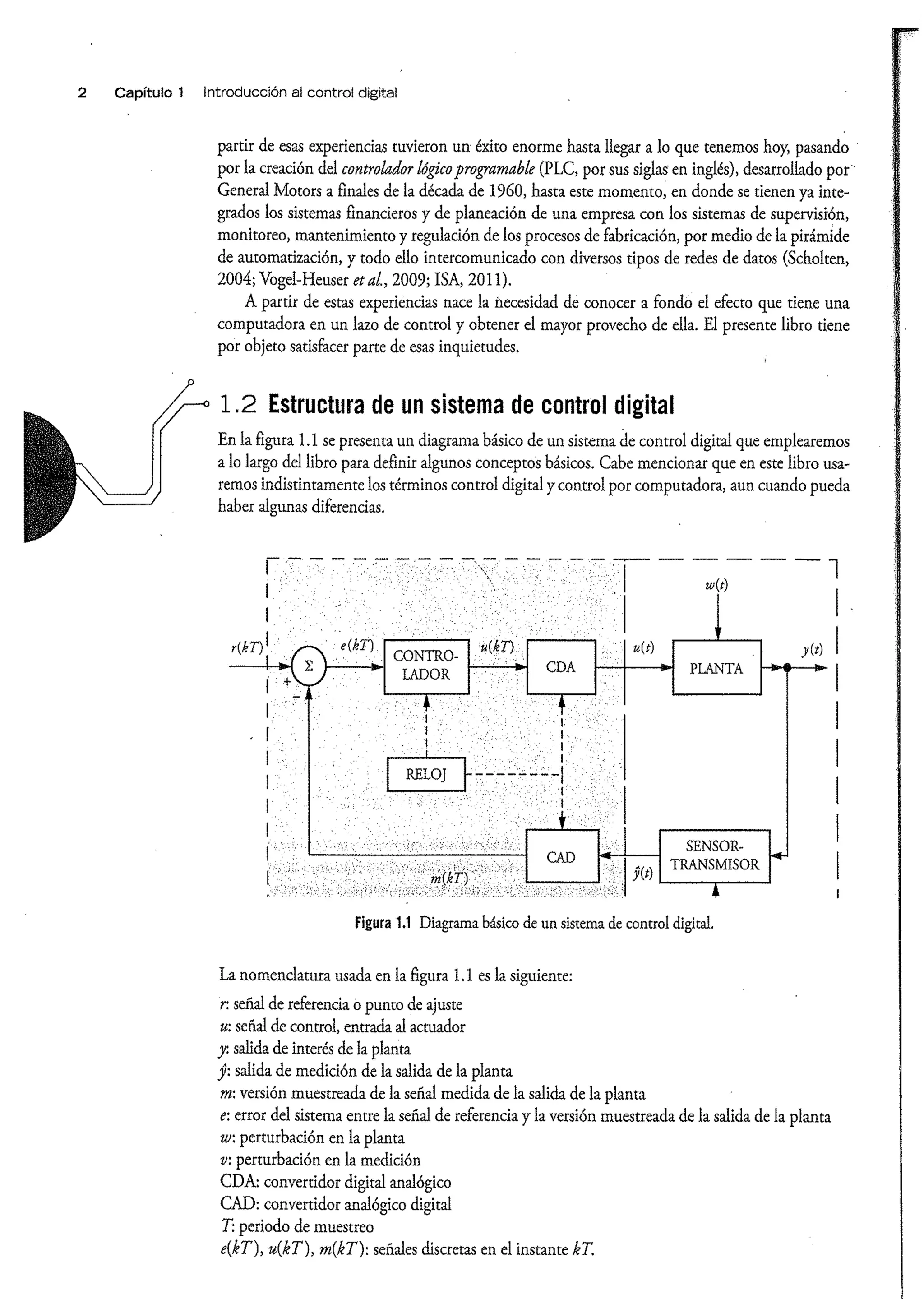 Análisis y Diseño de Sistemas de Control Digital por Ricardo Fernandez del Busto y Ezeta