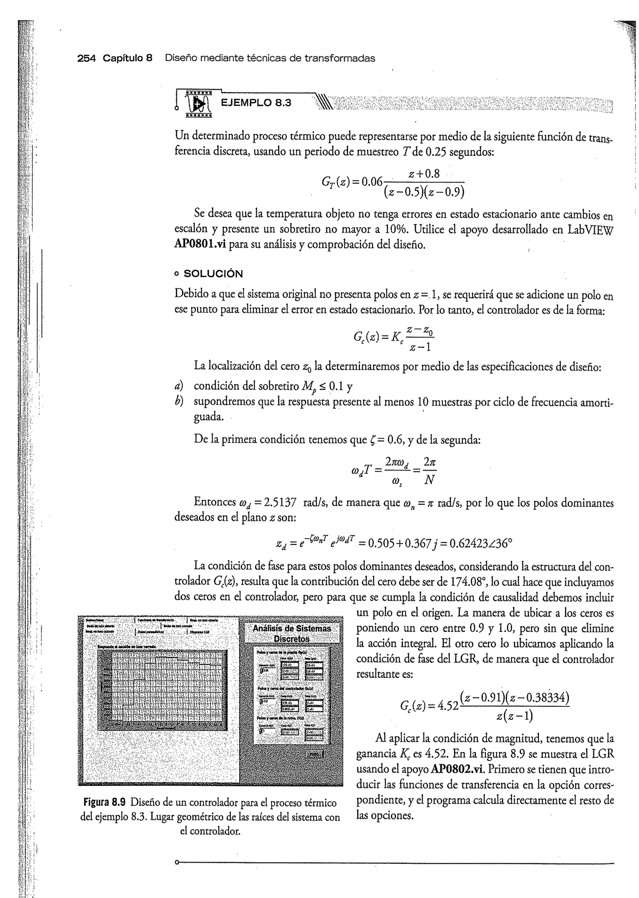 Análisis y Diseño de Sistemas de Control Digital por Ricardo Fernandez del Busto y Ezeta