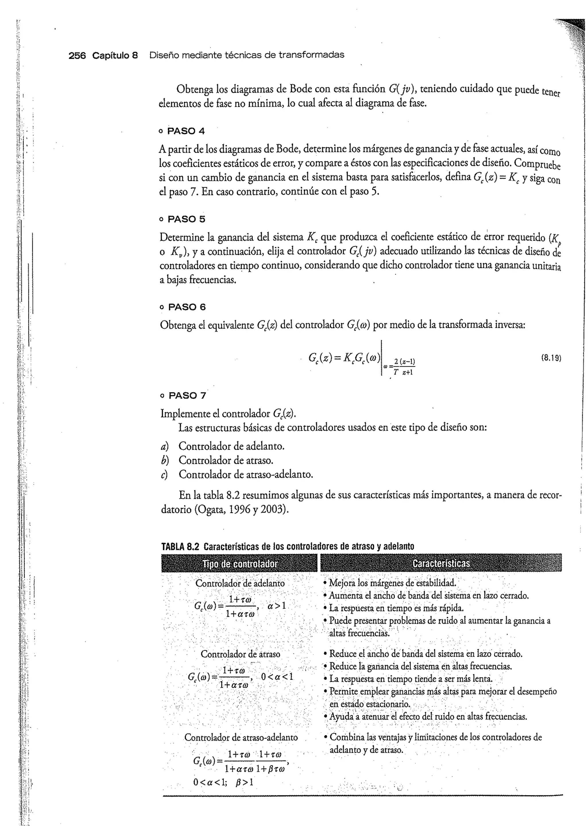 Análisis y Diseño de Sistemas de Control Digital por Ricardo Fernandez del Busto y Ezeta