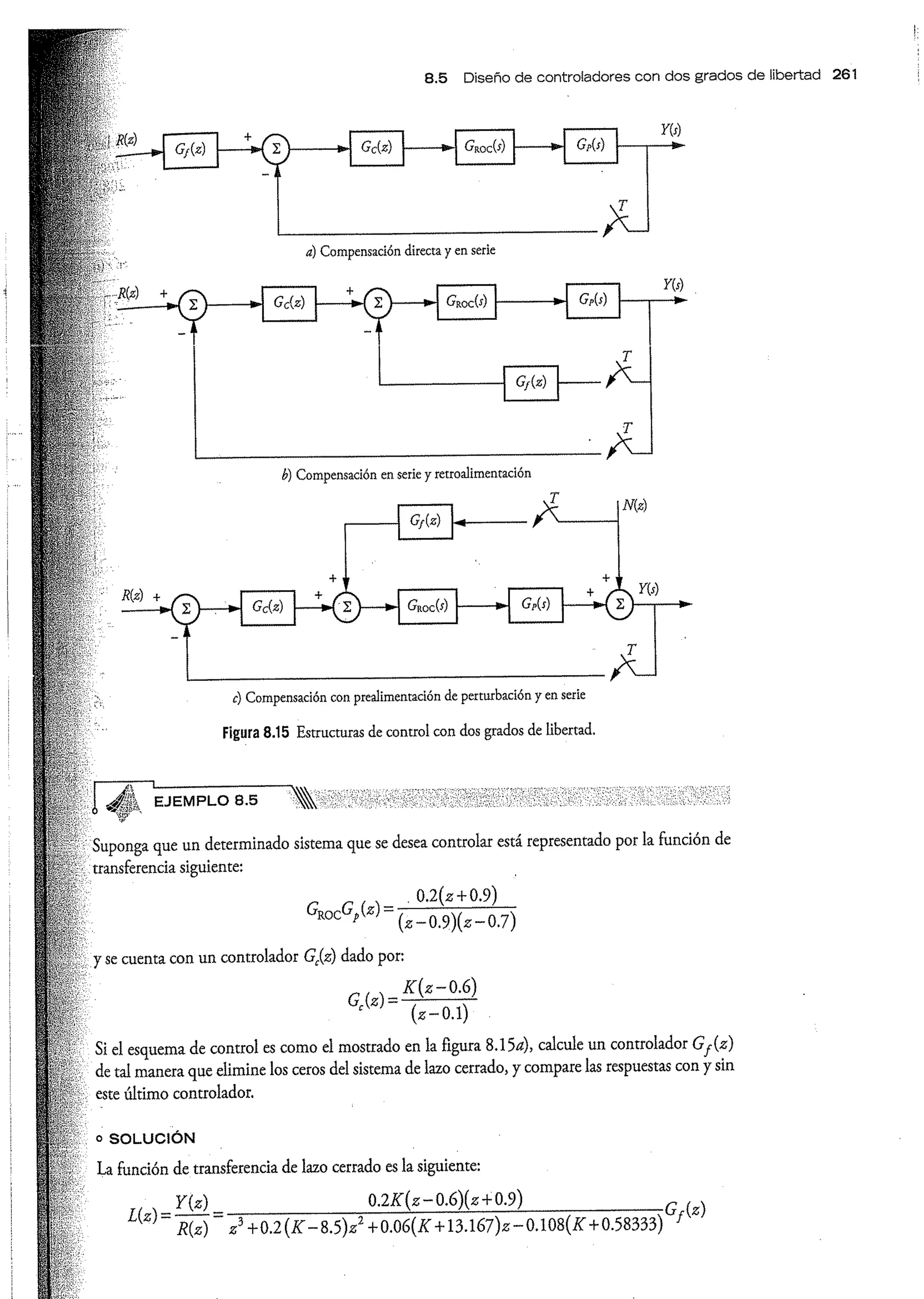 Análisis y Diseño de Sistemas de Control Digital por Ricardo Fernandez del Busto y Ezeta