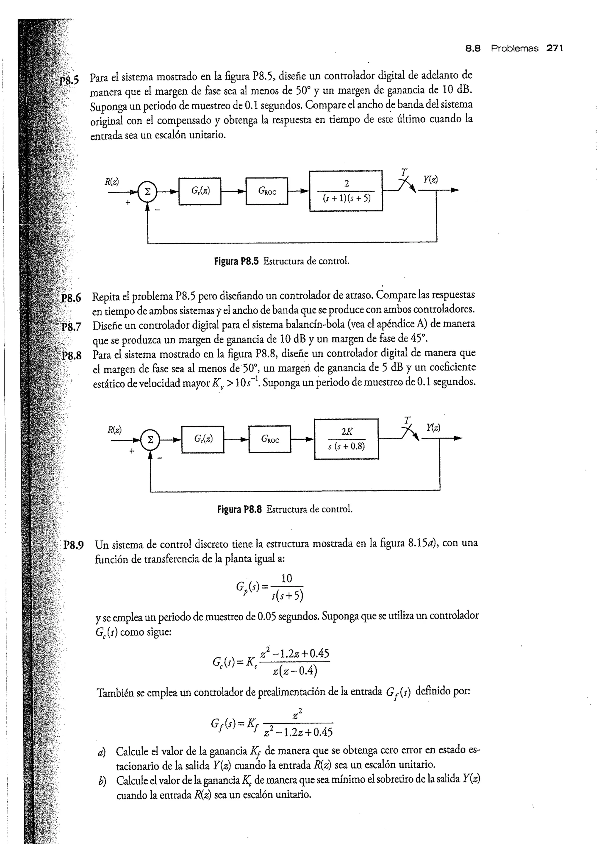 Análisis y Diseño de Sistemas de Control Digital por Ricardo Fernandez del Busto y Ezeta