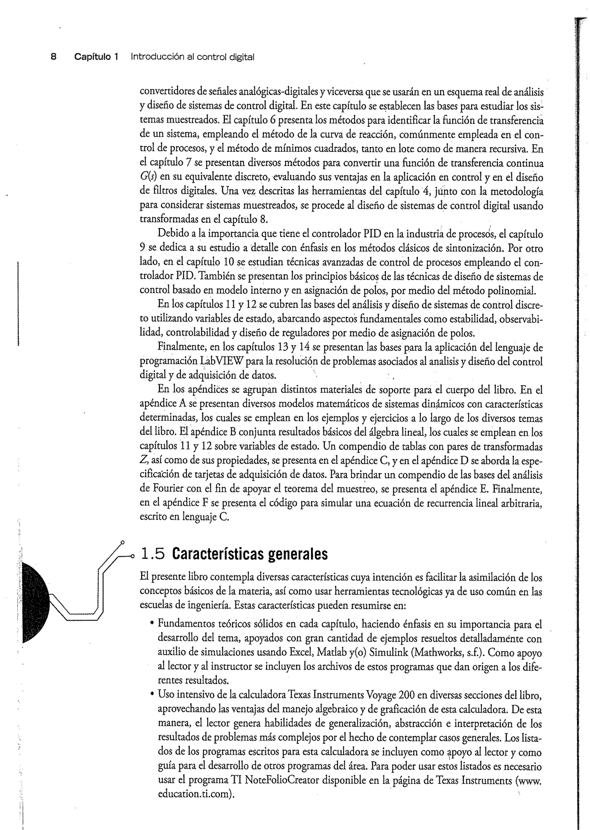Análisis y Diseño de Sistemas de Control Digital por Ricardo Fernandez del Busto y Ezeta