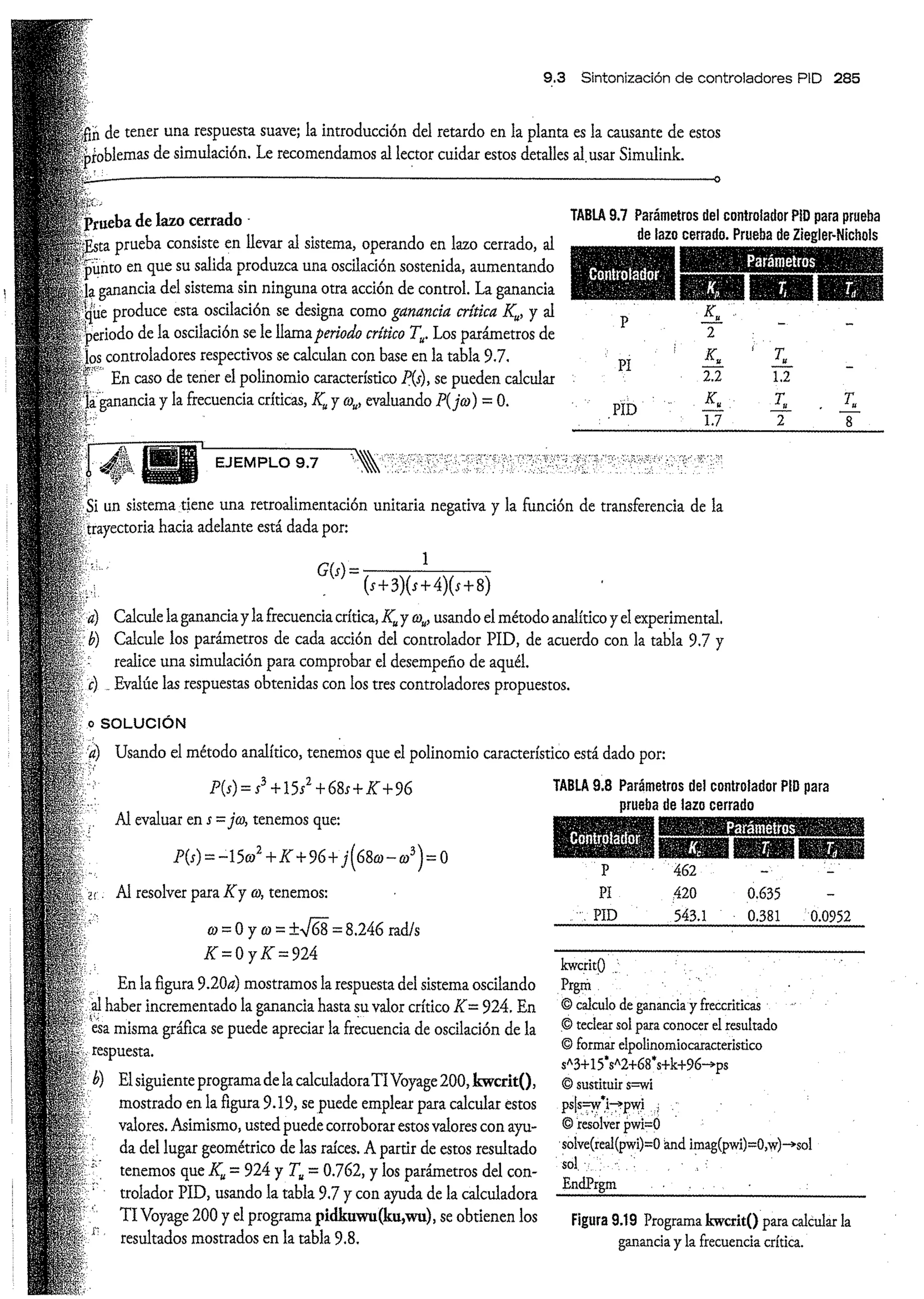 Análisis y Diseño de Sistemas de Control Digital por Ricardo Fernandez del Busto y Ezeta