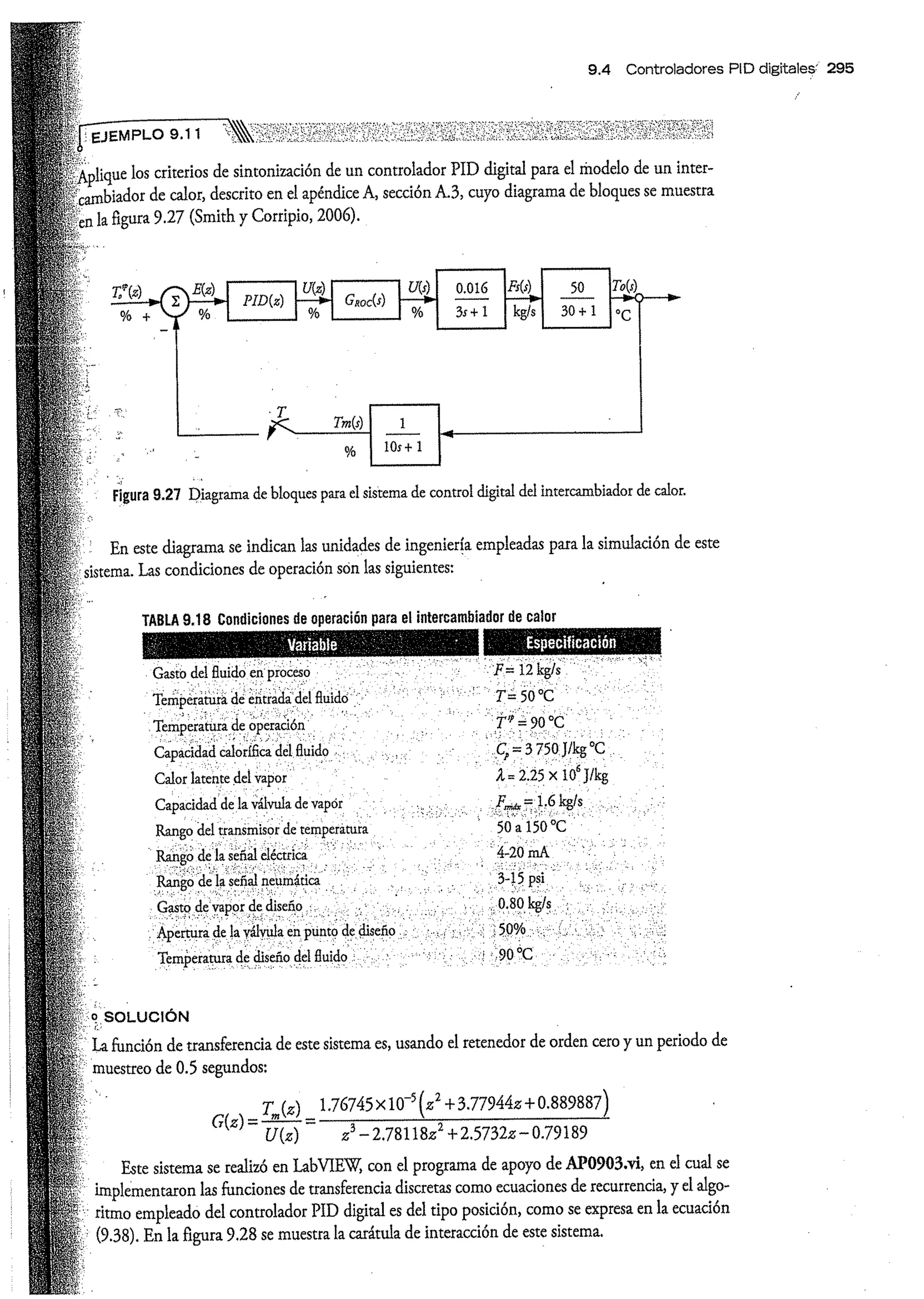 Análisis y Diseño de Sistemas de Control Digital por Ricardo Fernandez del Busto y Ezeta