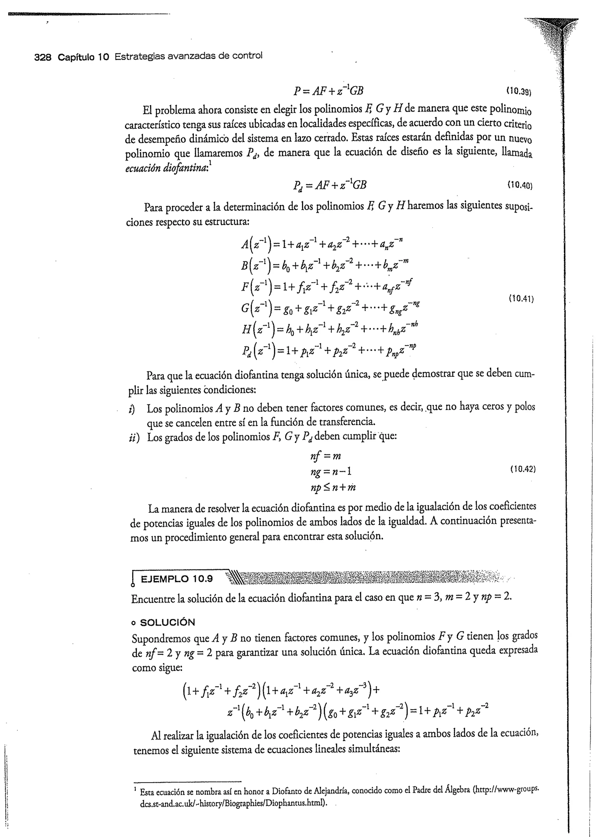 Análisis y Diseño de Sistemas de Control Digital por Ricardo Fernandez del Busto y Ezeta