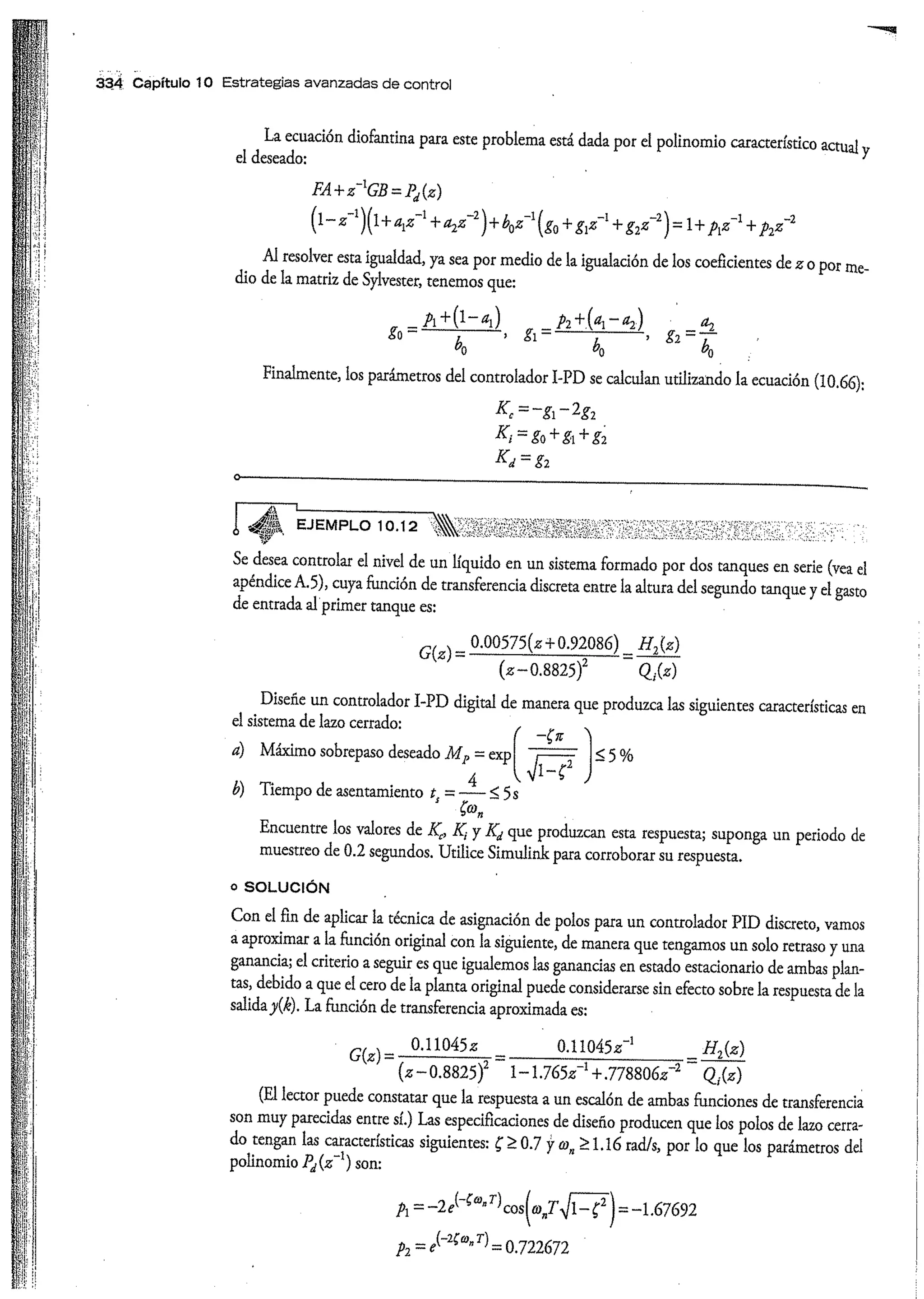 Análisis y Diseño de Sistemas de Control Digital por Ricardo Fernandez del Busto y Ezeta