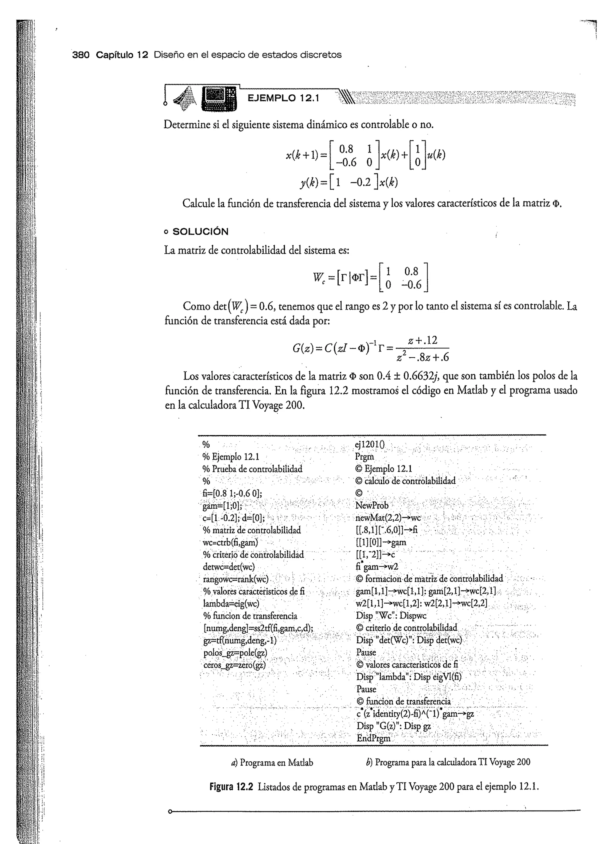 Análisis y Diseño de Sistemas de Control Digital por Ricardo Fernandez del Busto y Ezeta