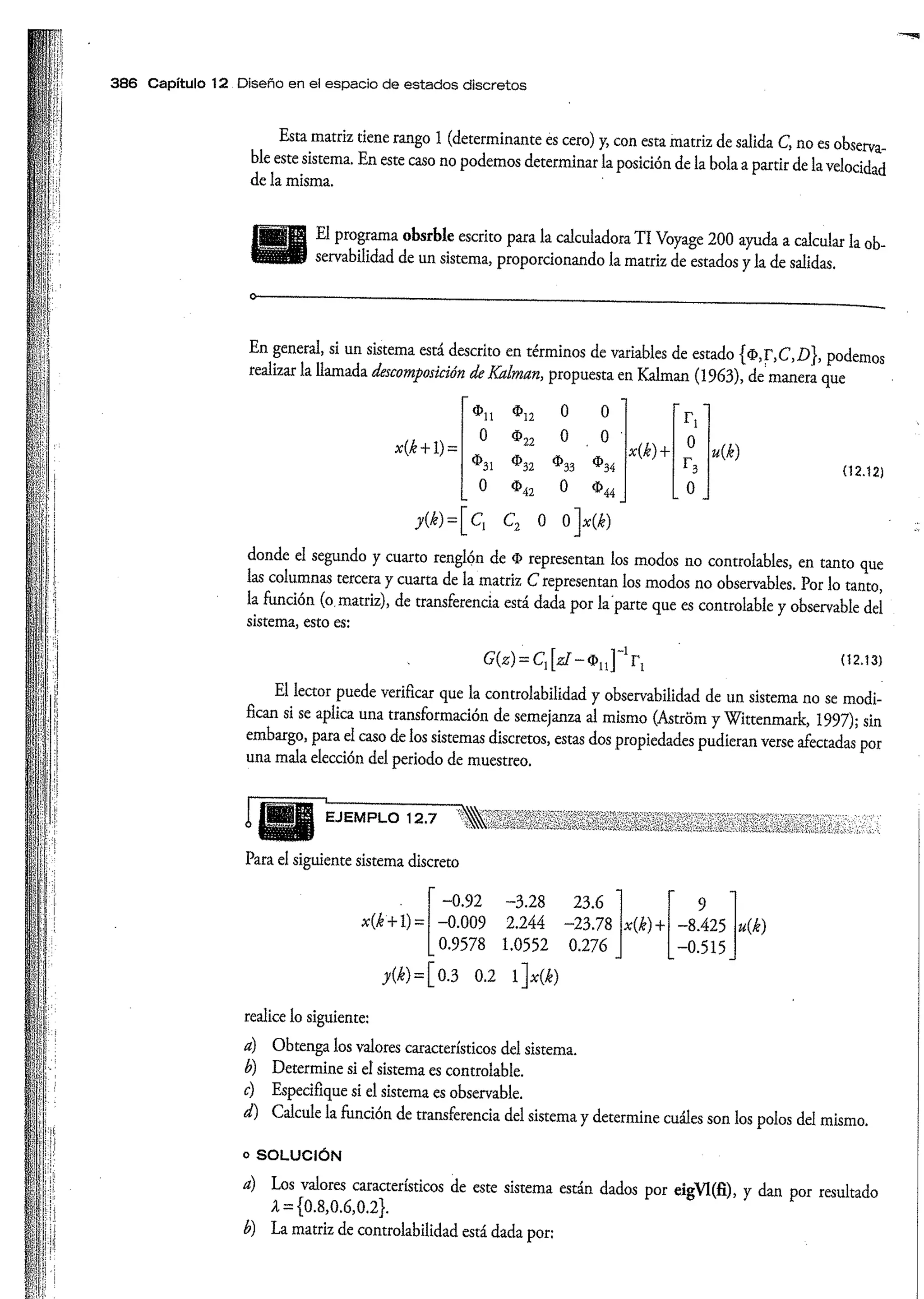 Análisis y Diseño de Sistemas de Control Digital por Ricardo Fernandez del Busto y Ezeta