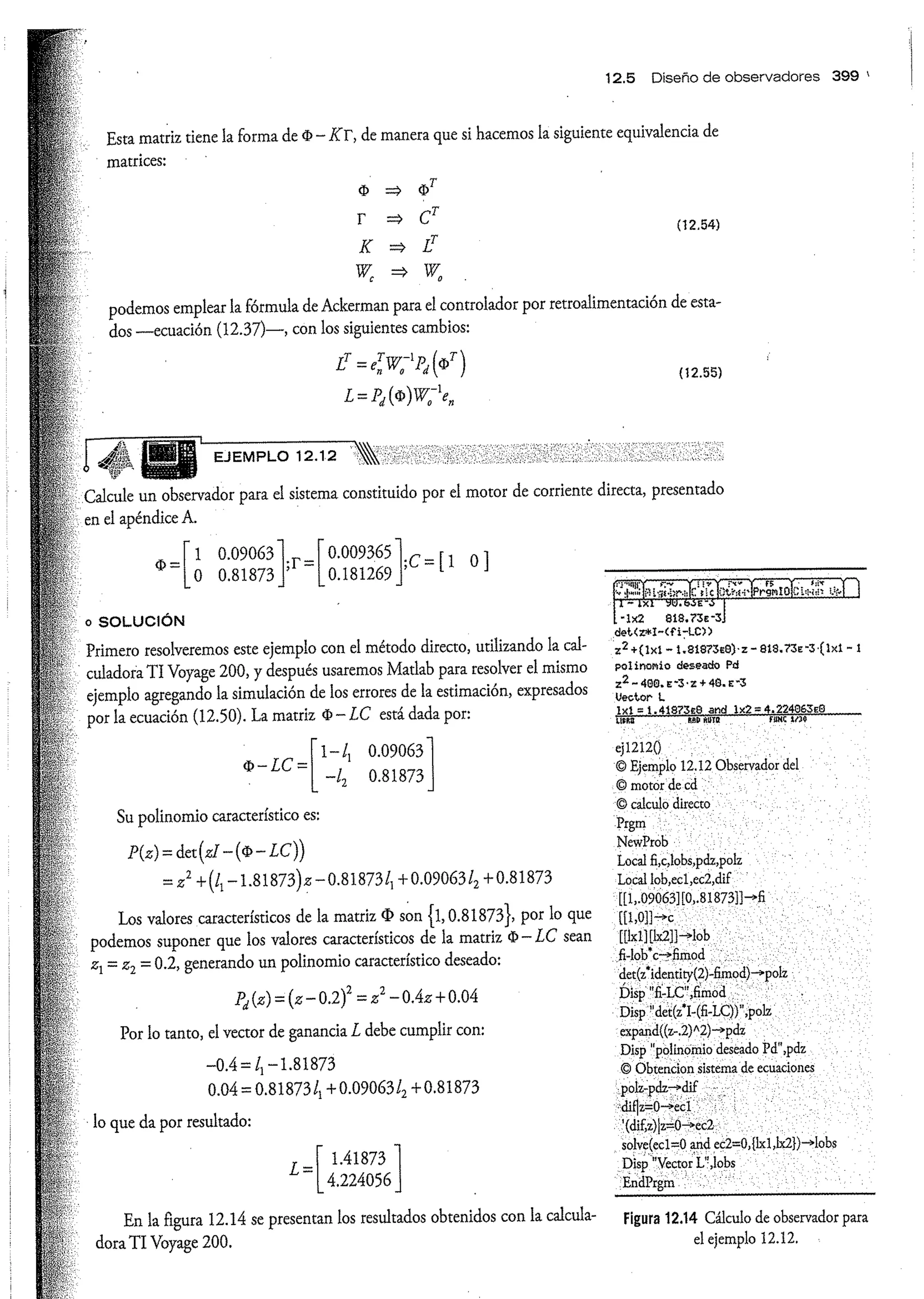 Análisis y Diseño de Sistemas de Control Digital por Ricardo Fernandez del Busto y Ezeta