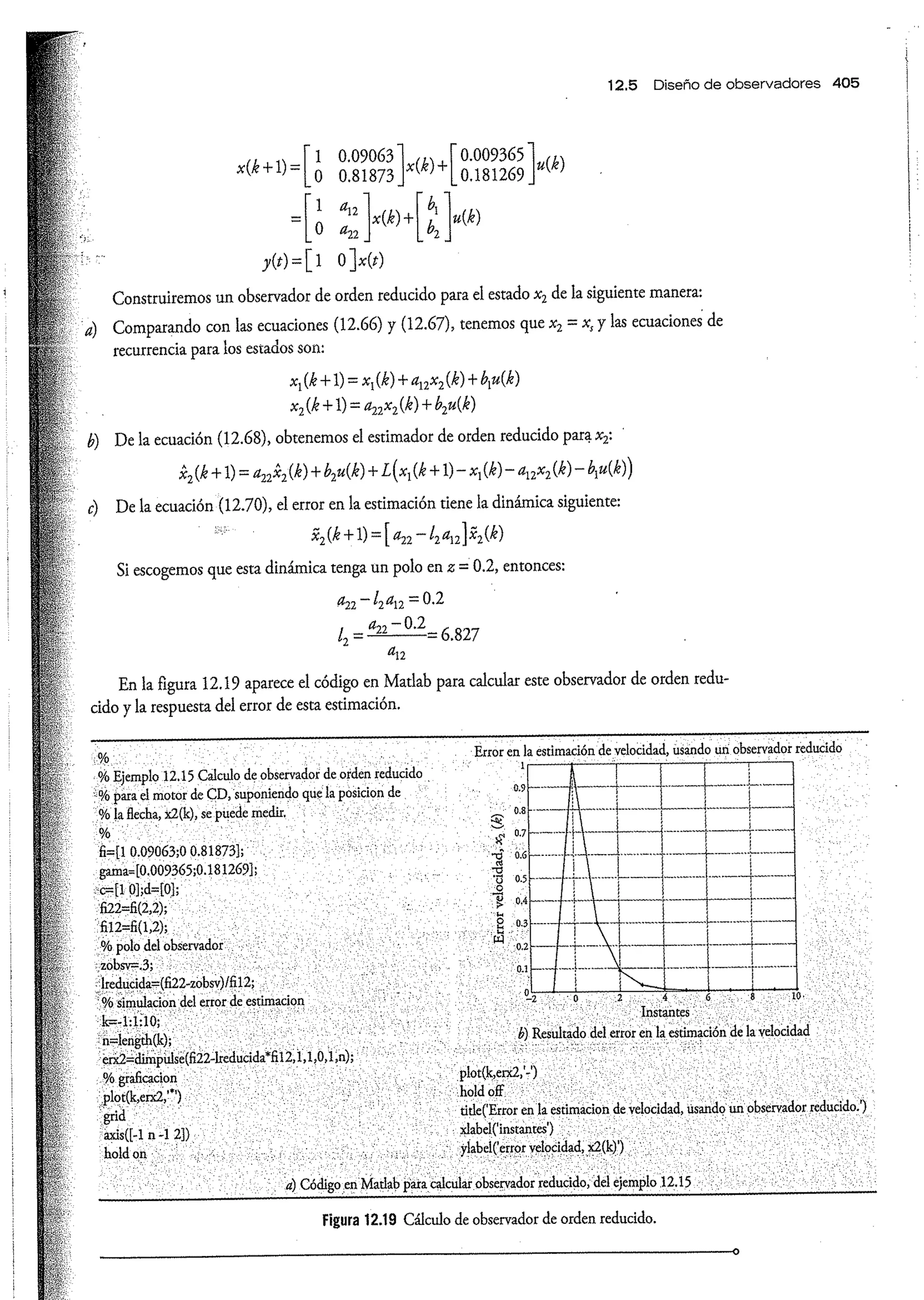 Análisis y Diseño de Sistemas de Control Digital por Ricardo Fernandez del Busto y Ezeta