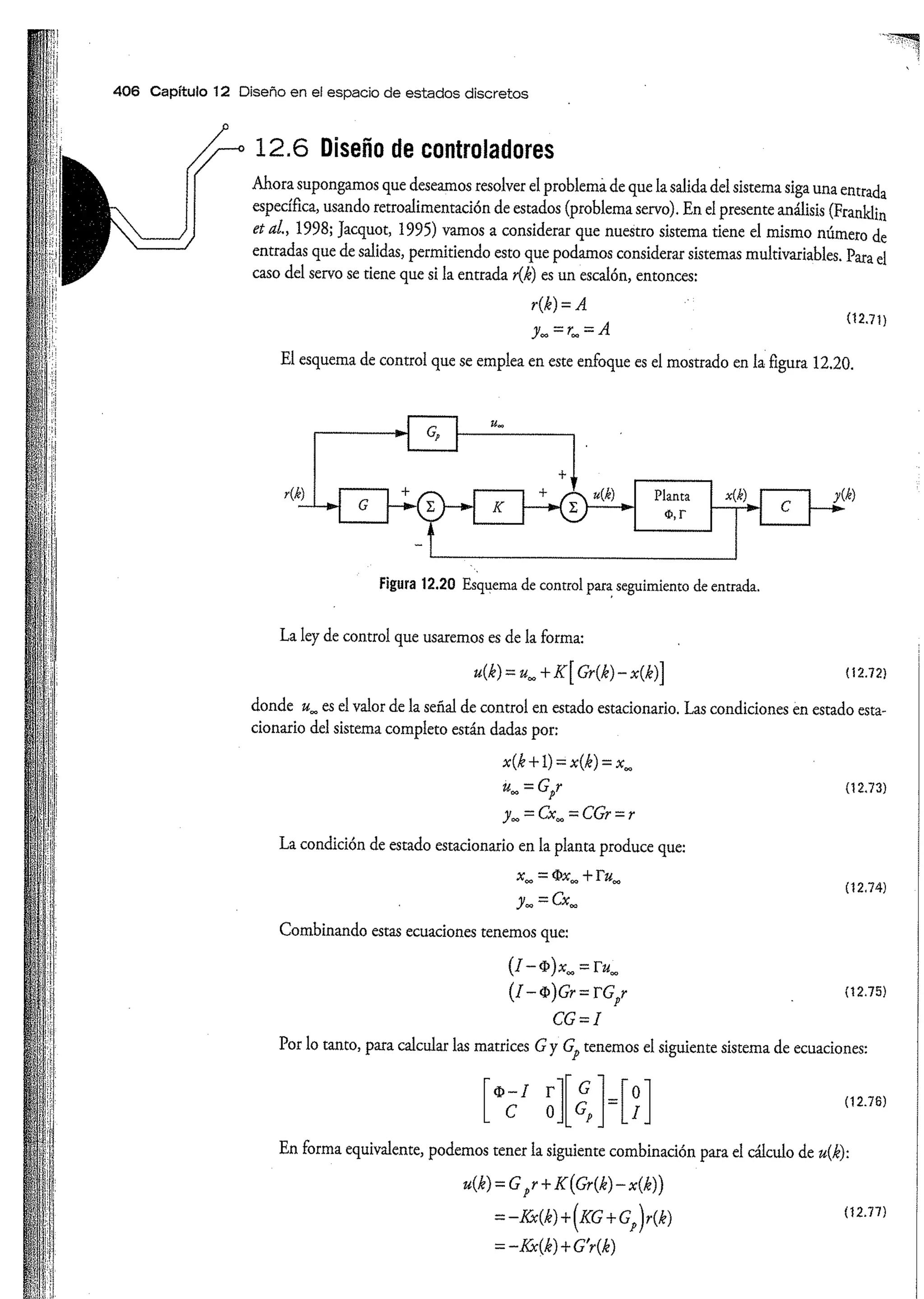 Análisis y Diseño de Sistemas de Control Digital por Ricardo Fernandez del Busto y Ezeta