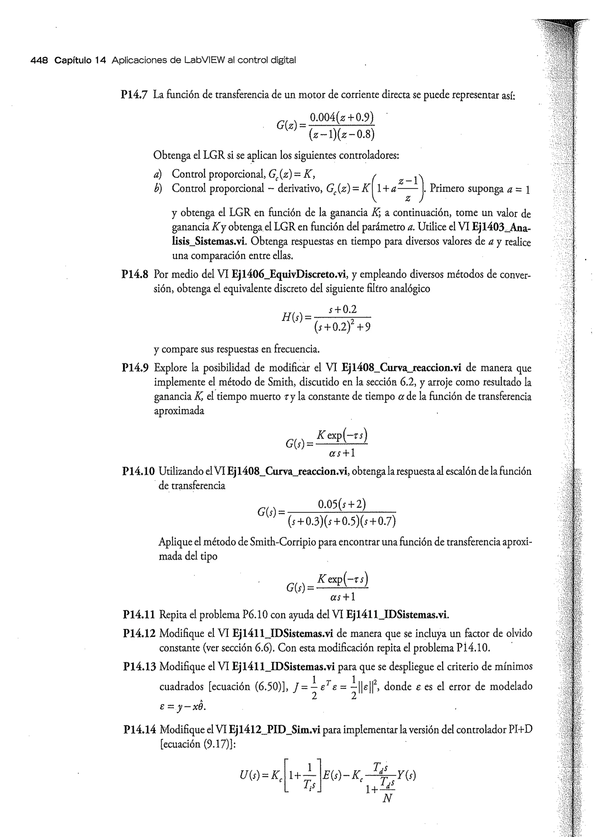 Análisis y Diseño de Sistemas de Control Digital por Ricardo Fernandez del Busto y Ezeta