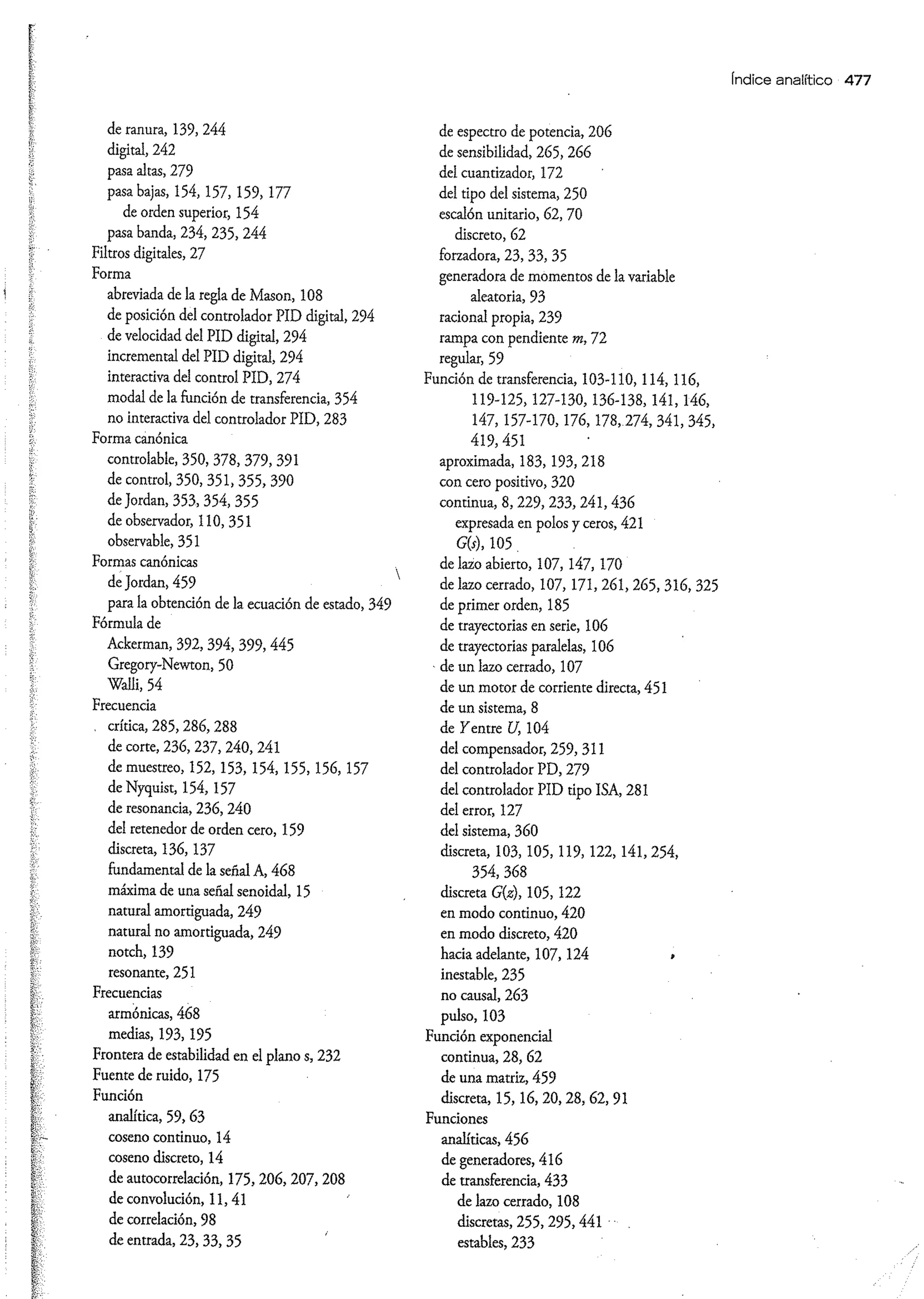 Análisis y Diseño de Sistemas de Control Digital por Ricardo Fernandez del Busto y Ezeta