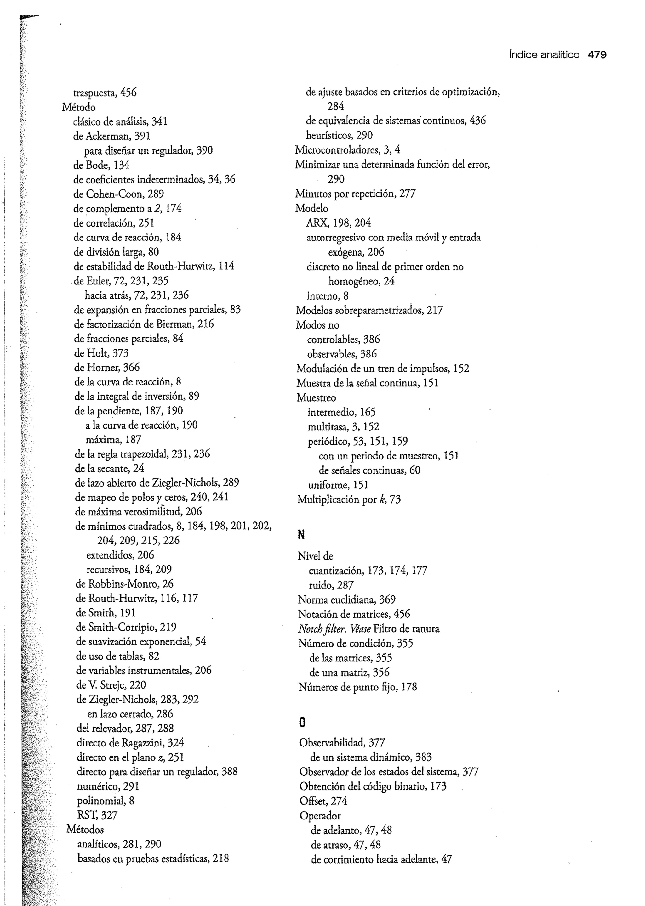 Análisis y Diseño de Sistemas de Control Digital por Ricardo Fernandez del Busto y Ezeta
