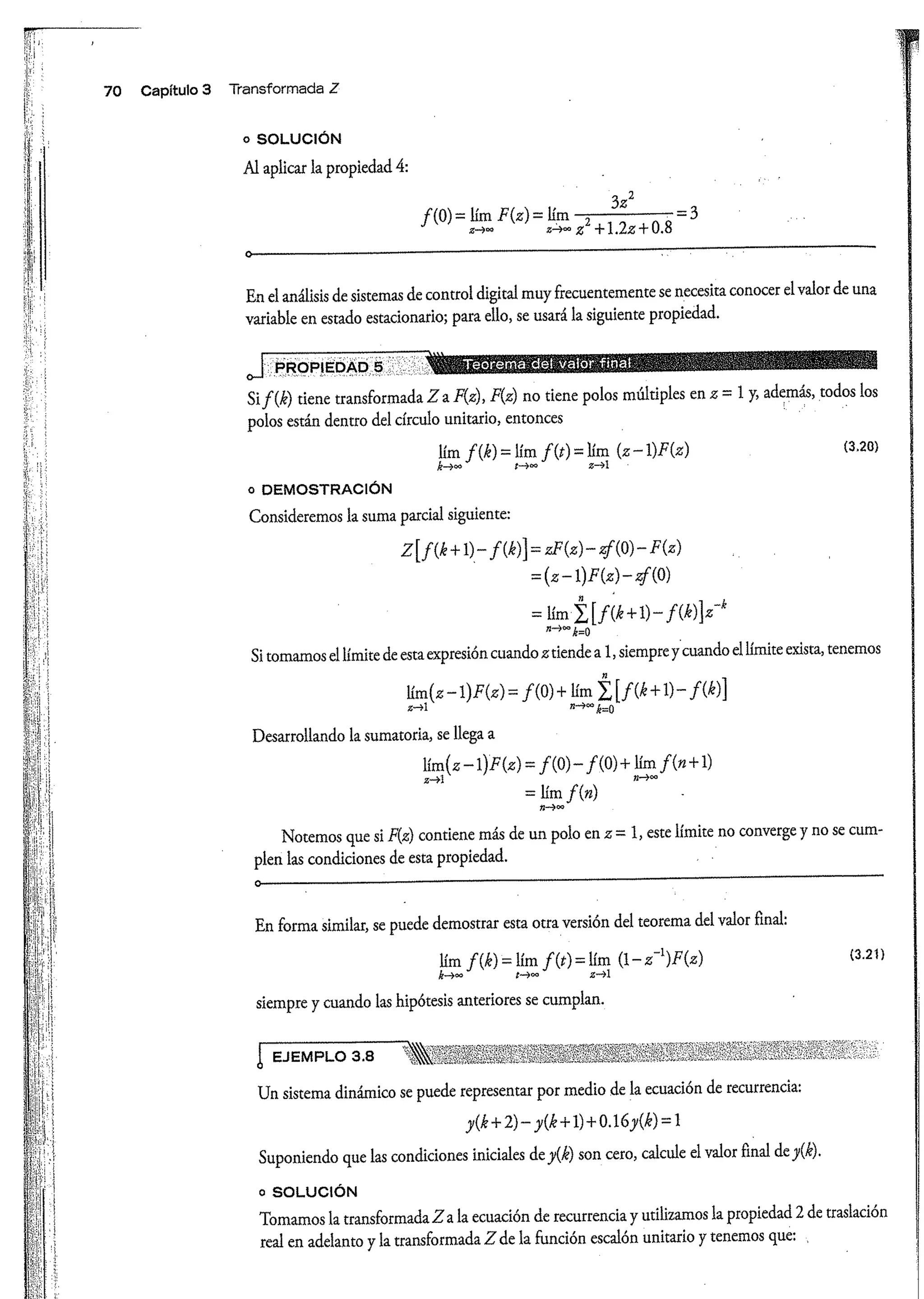 Análisis y Diseño de Sistemas de Control Digital por Ricardo Fernandez del Busto y Ezeta