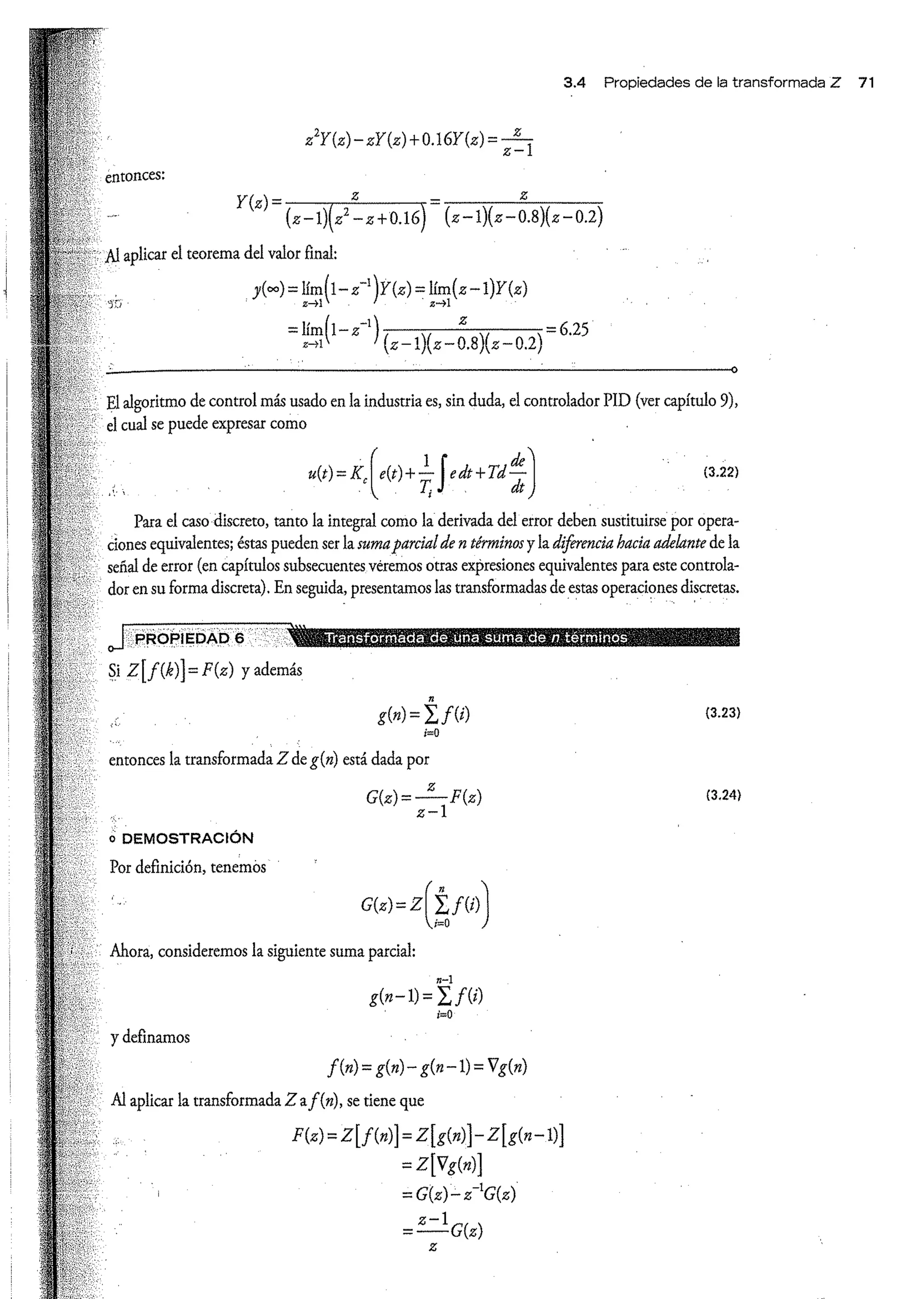 Análisis y Diseño de Sistemas de Control Digital por Ricardo Fernandez del Busto y Ezeta