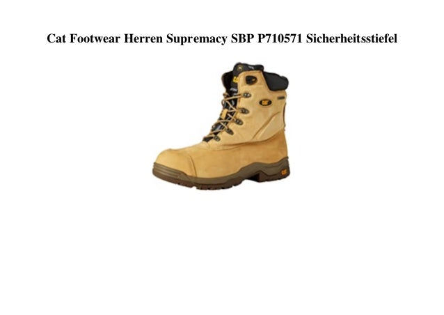 cat supremacy work boots