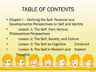 428536985-The-Self-From-Various-Philosophical-Perspectives.ppt