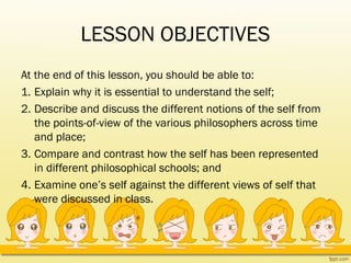 428536985-The-Self-From-Various-Philosophical-Perspectives.ppt