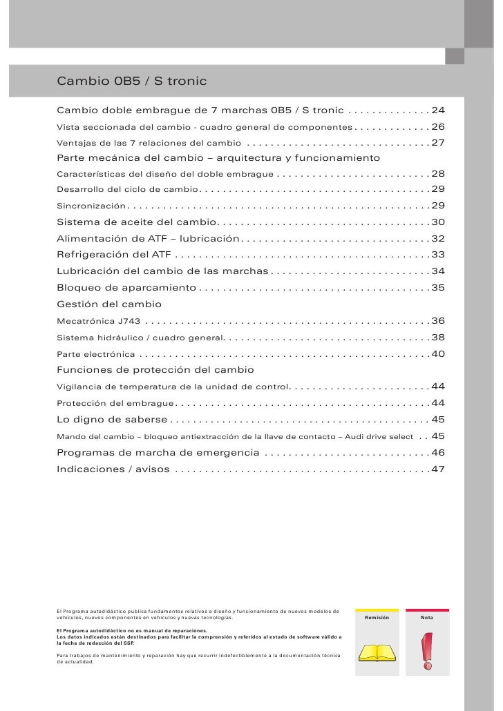 Manual Mantenimiento Audi Q5