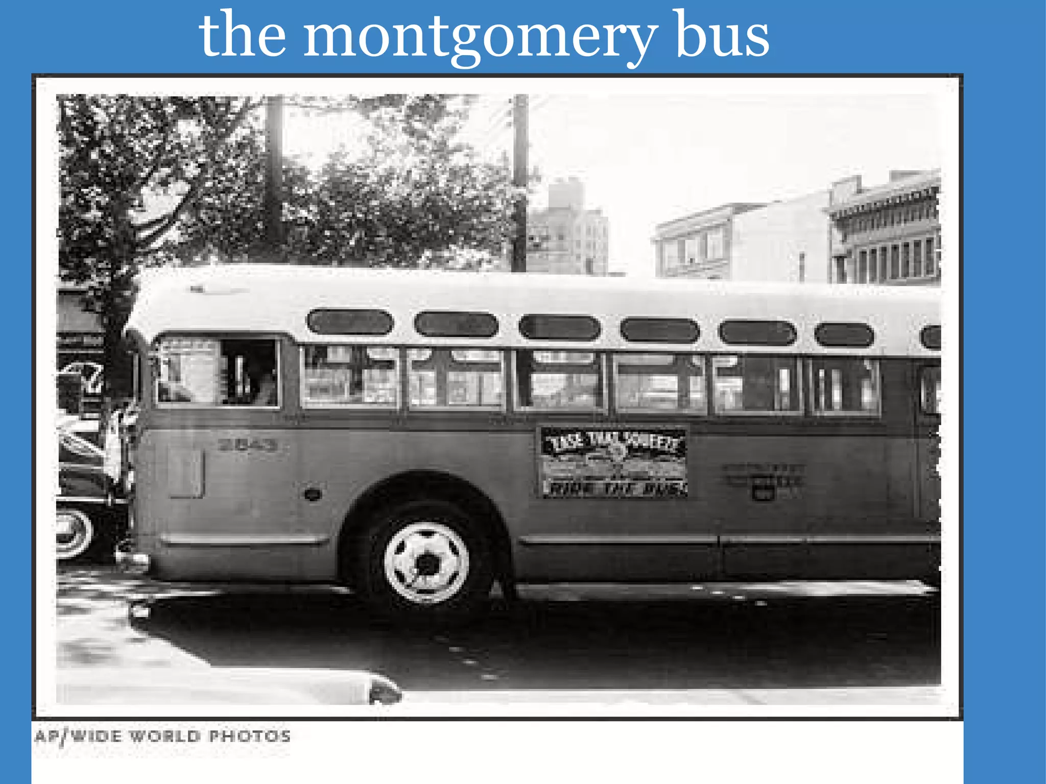 the montgomery bus