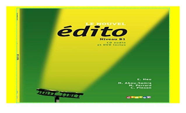 le nouvel edito b1 cahier d exercices pdf