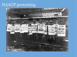 NAACP protesting    