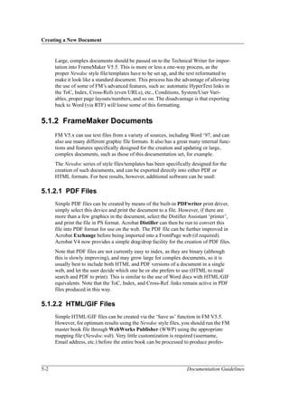 Documentation Guidelines | PDF