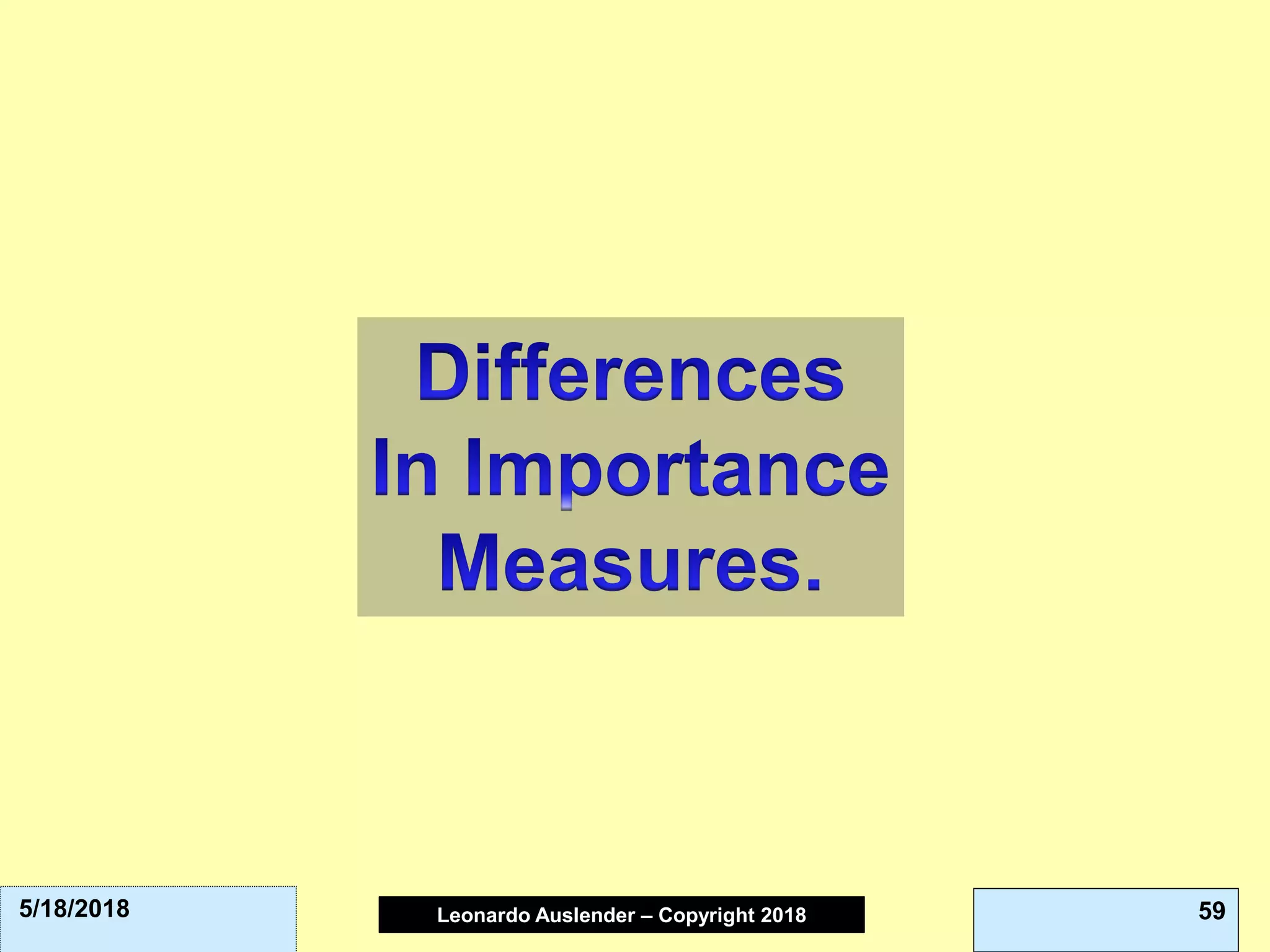 Leonardo Auslender Copyright 2004Leonardo Auslender – Copyright 2018 595/18/2018
 