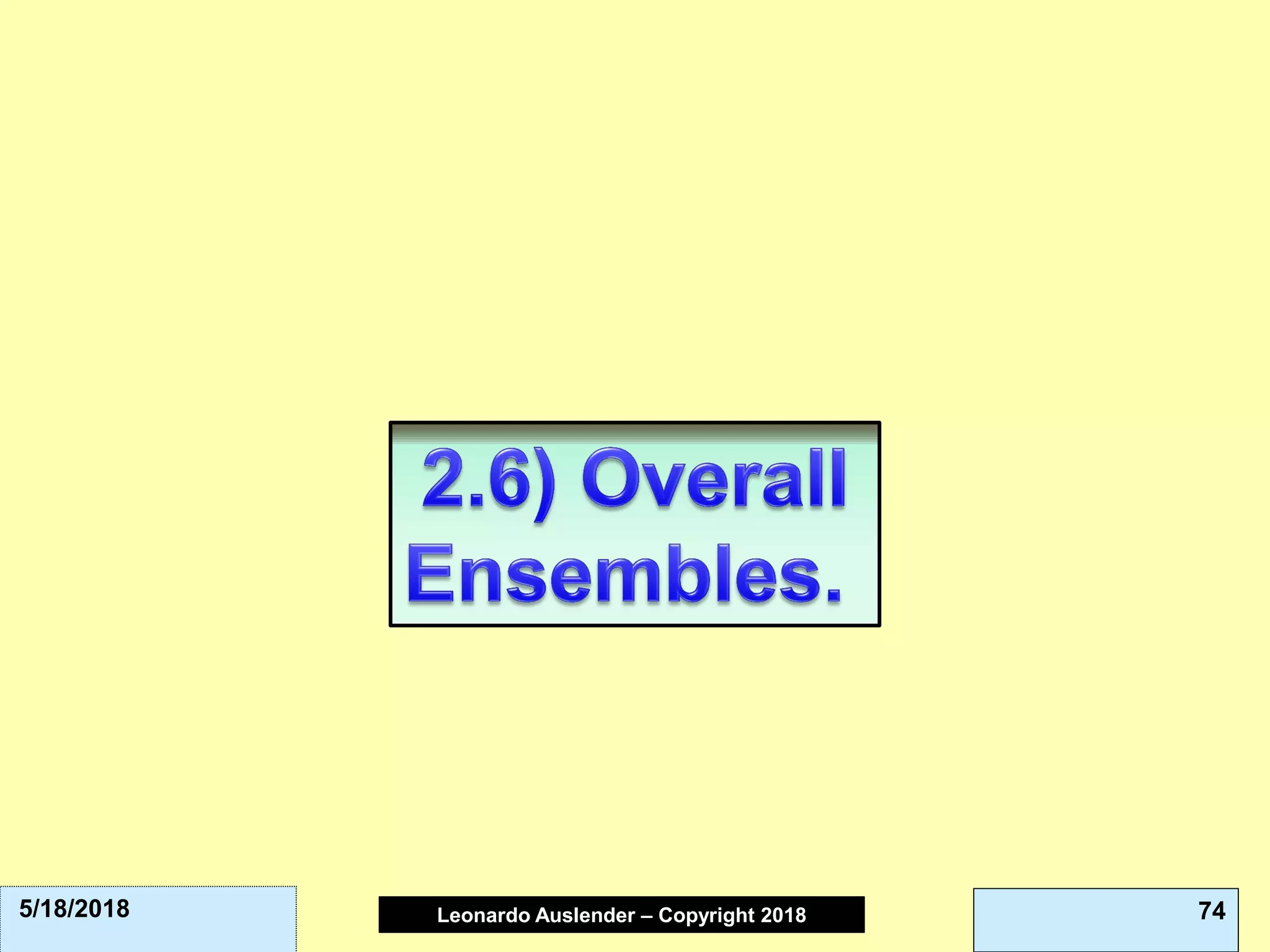 Leonardo Auslender Copyright 2004Leonardo Auslender – Copyright 2018 745/18/2018
 