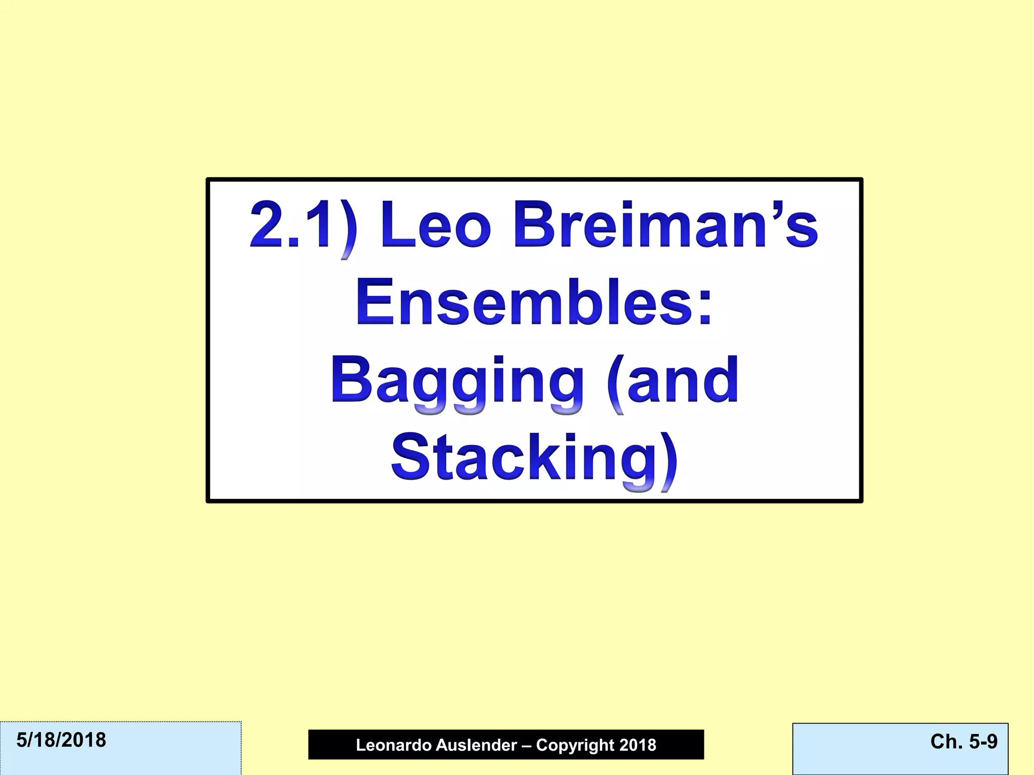Leonardo Auslender Copyright 2004Leonardo Auslender – Copyright 2018 Ch. 5-95/18/2018
 