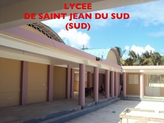 CDM_12052901_11212 
LYCEE 
DE SAINT JEAN DU SUD 
(SUD) 
 