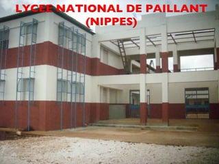 LYCEE NATIONAL DE PAILLANT 
CDM_12052901_11212 
(NIPPES) 
 