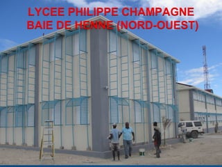 LYCEE PHILIPPE CHAMPAGNE 
BAIE DE HENNE (NORD-OUEST) 
CDM_12052901_11212 
 