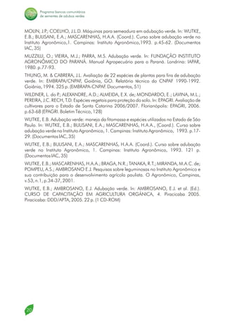 Manual de Adubos Verdes