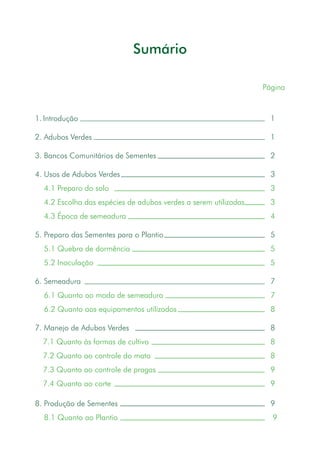 Manual de Adubos Verdes
